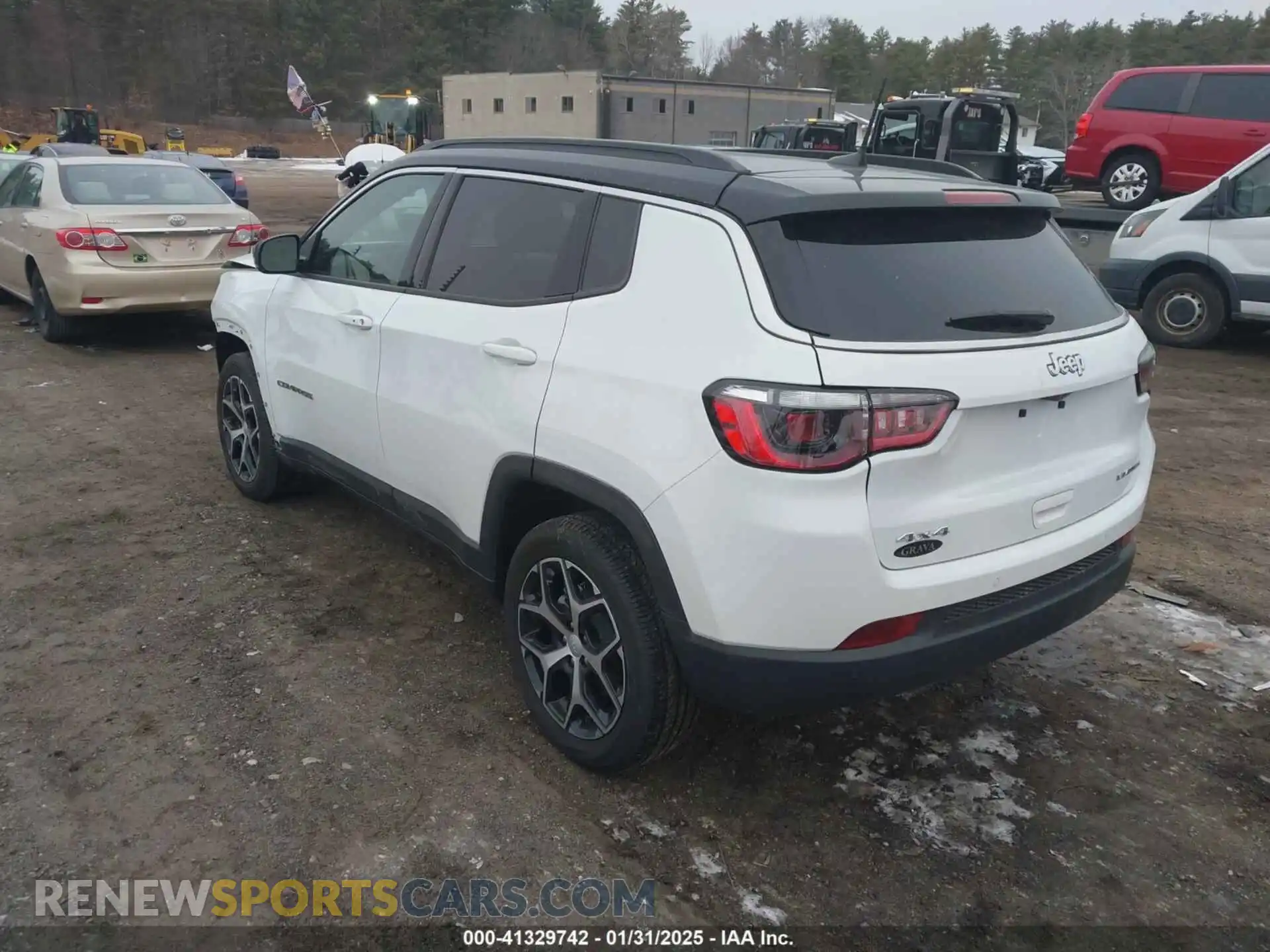 3 Photograph of a damaged car 3C4NJDCN0RT151762 JEEP COMPASS 2024