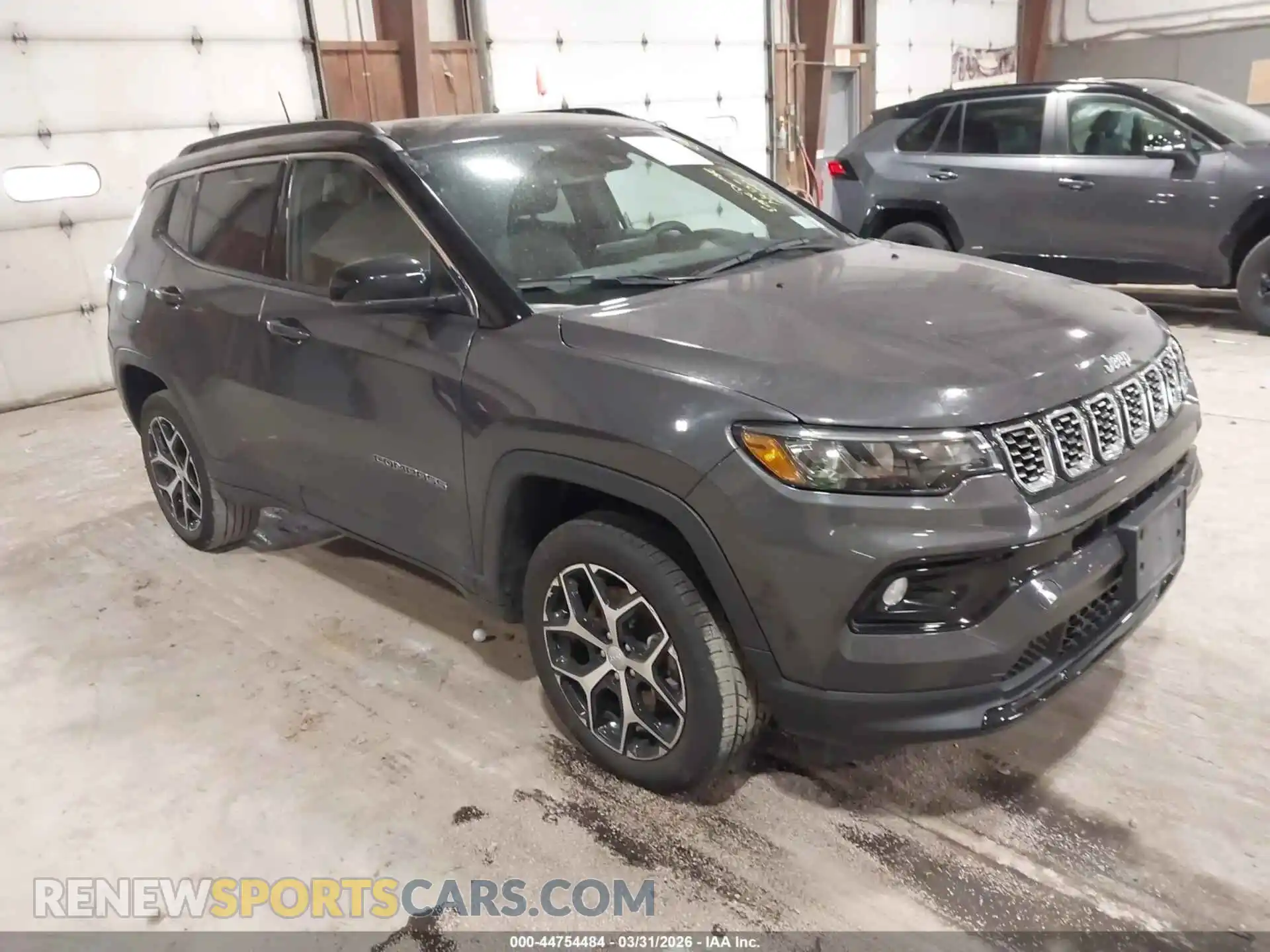 1 Photograph of a damaged car 3C4NJDCN0RT164012 JEEP COMPASS 2024