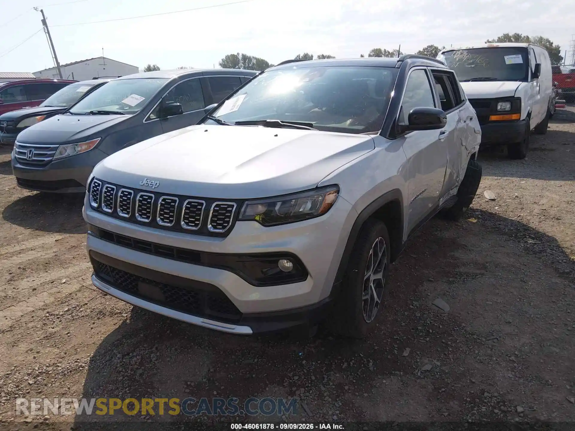2 Photograph of a damaged car 3C4NJDCN0RT169596 JEEP COMPASS 2024