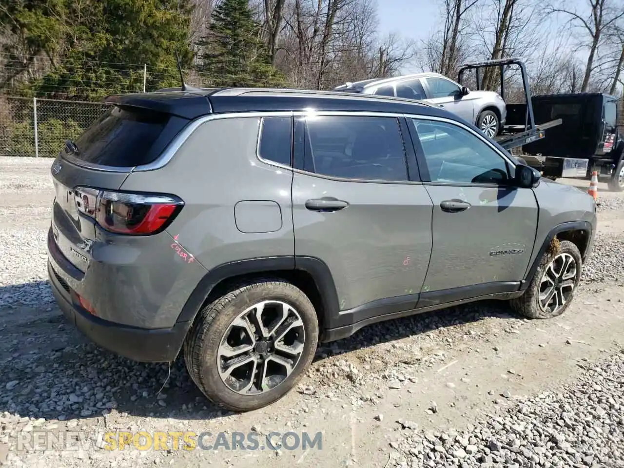 3 Photograph of a damaged car 3C4NJDCN0RT603127 JEEP COMPASS 2024