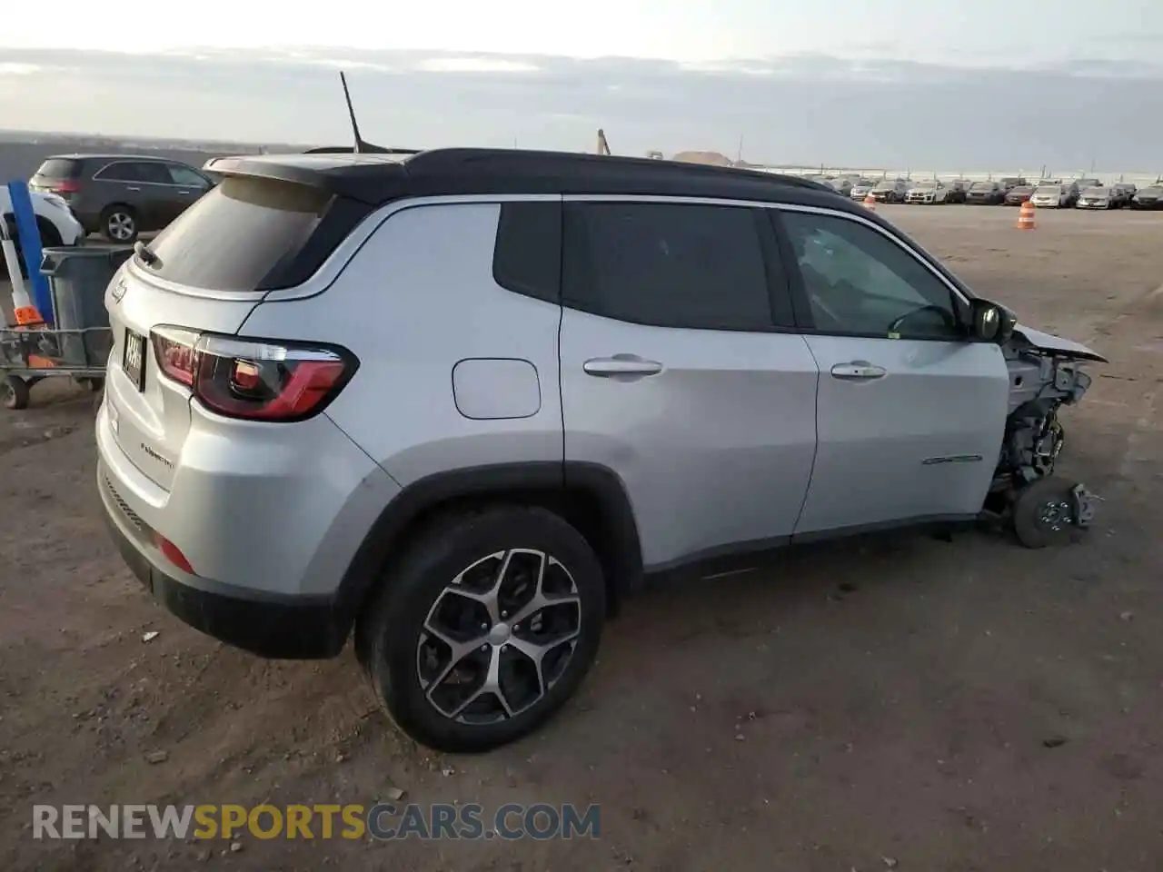 3 Photograph of a damaged car 3C4NJDCN1RT112985 JEEP COMPASS 2024