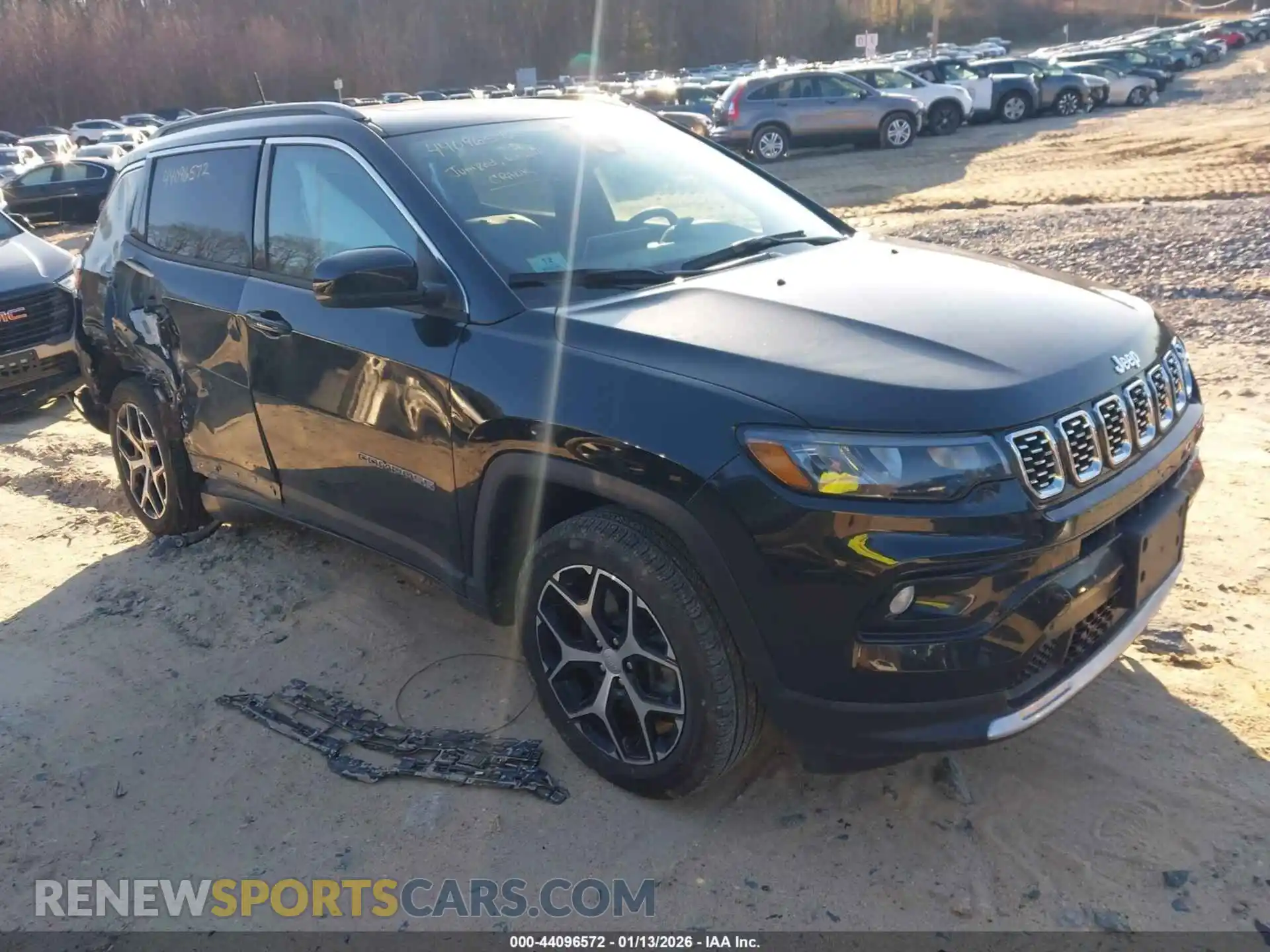 1 Photograph of a damaged car 3C4NJDCN1RT164424 JEEP COMPASS 2024
