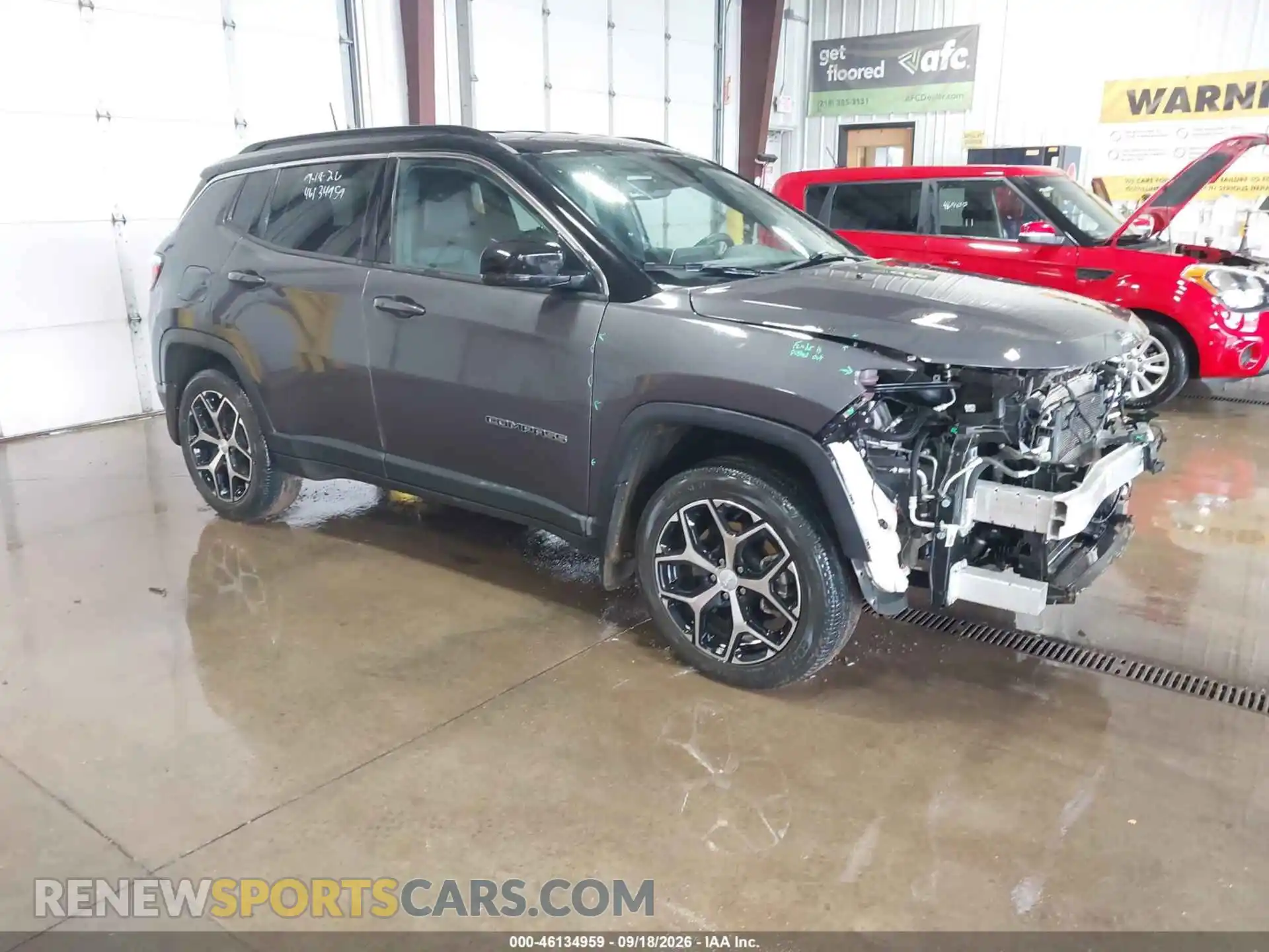 1 Photograph of a damaged car 3C4NJDCN1RT176461 JEEP COMPASS 2024