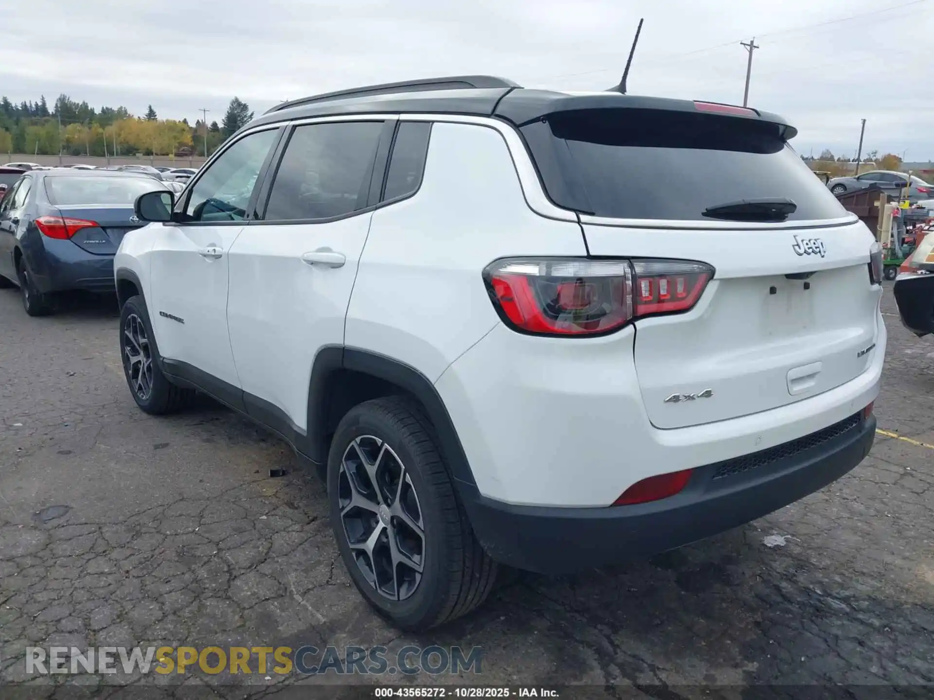 3 Photograph of a damaged car 3C4NJDCN2RT100893 JEEP COMPASS 2024