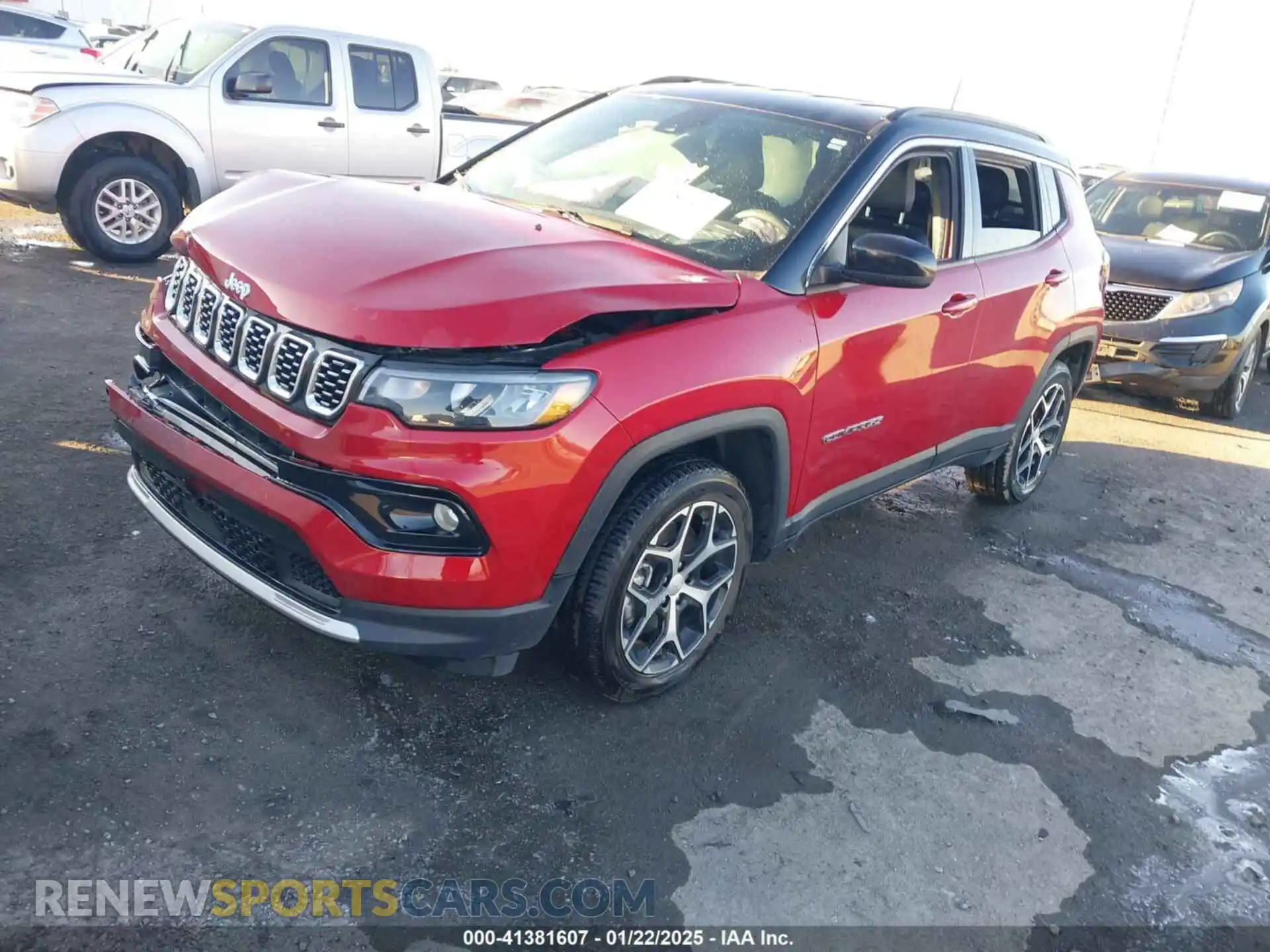 2 Photograph of a damaged car 3C4NJDCN2RT153013 JEEP COMPASS 2024