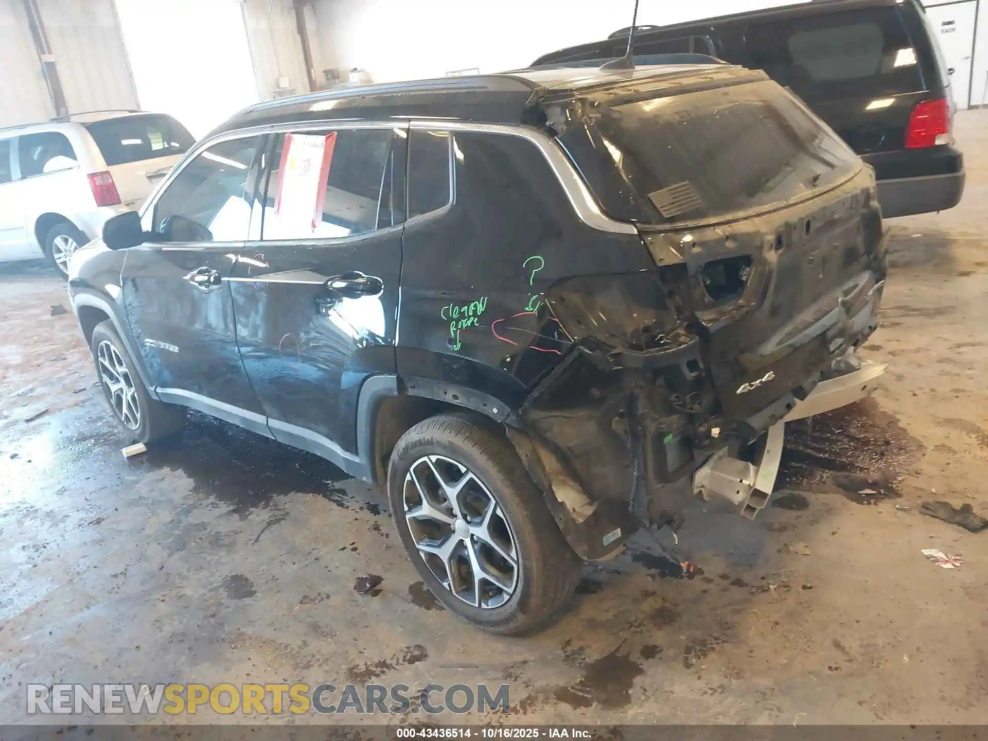 3 Photograph of a damaged car 3C4NJDCN3RT105794 JEEP COMPASS 2024
