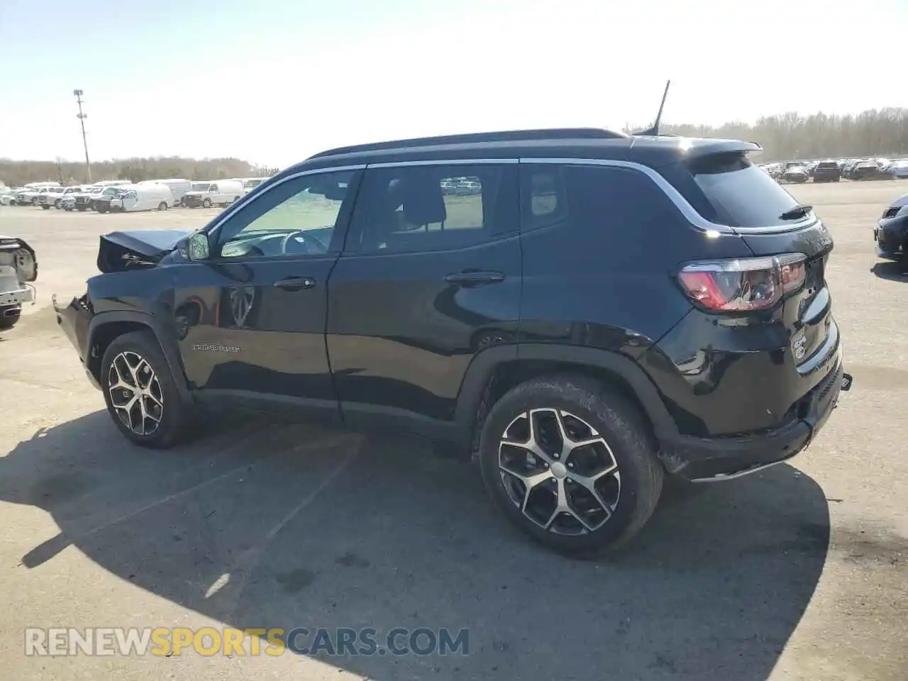 2 Photograph of a damaged car 3C4NJDCN3RT127066 JEEP COMPASS 2024