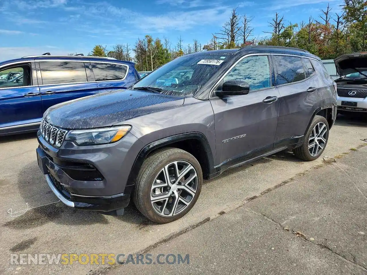 1 fotografías del automóvil dañado 3C4NJDCN3RT160259 JEEP COMPASS 2024
