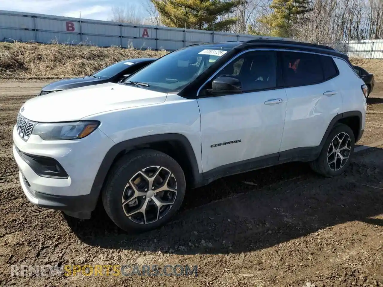 1 Photograph of a damaged car 3C4NJDCN3RT173285 JEEP COMPASS 2024