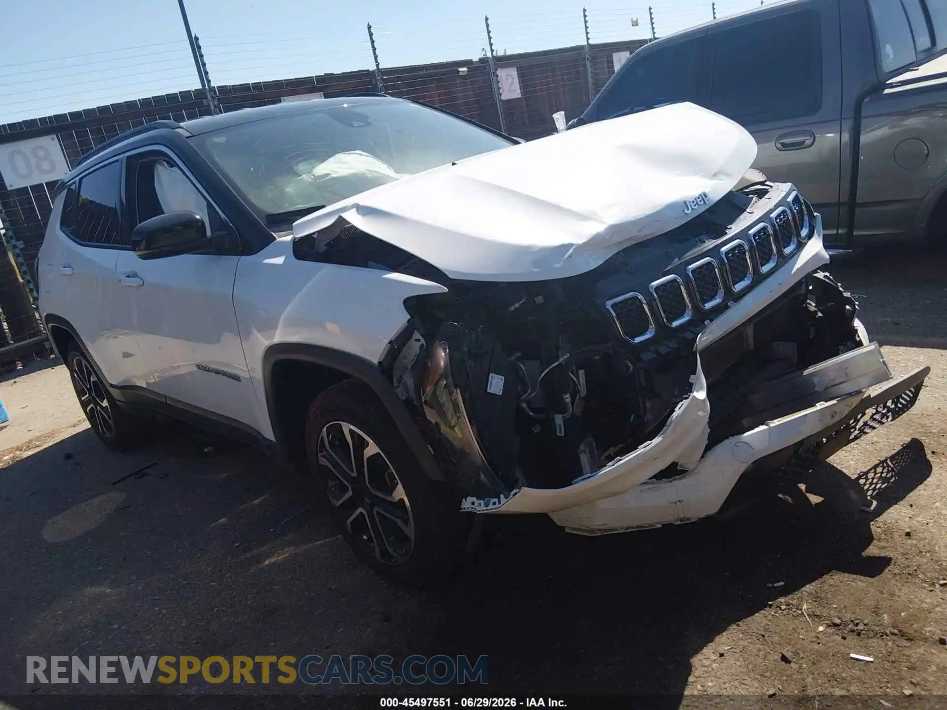 1 fotografías del automóvil dañado 3C4NJDCN3RT596819 JEEP COMPASS 2024