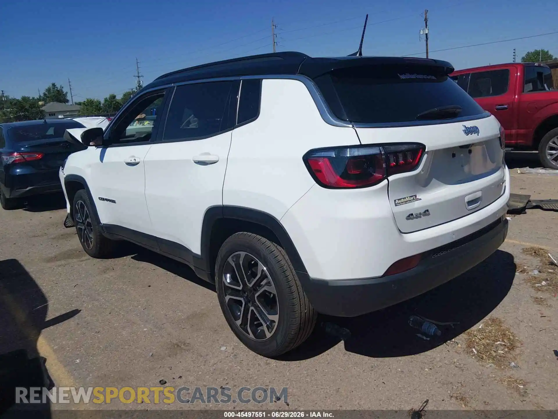 3 fotografías del automóvil dañado 3C4NJDCN3RT596819 JEEP COMPASS 2024