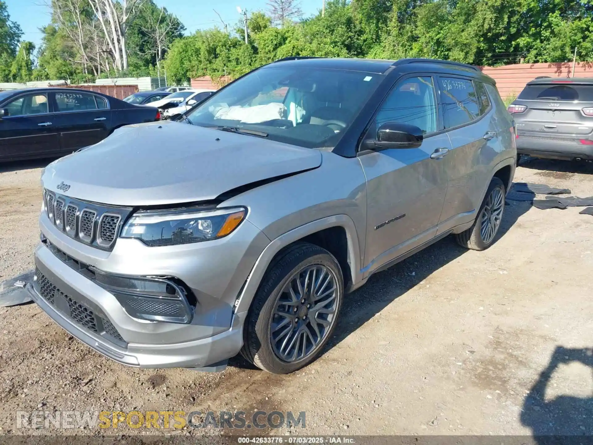 2 Photograph of a damaged car 3C4NJDCN3RT601310 JEEP COMPASS 2024