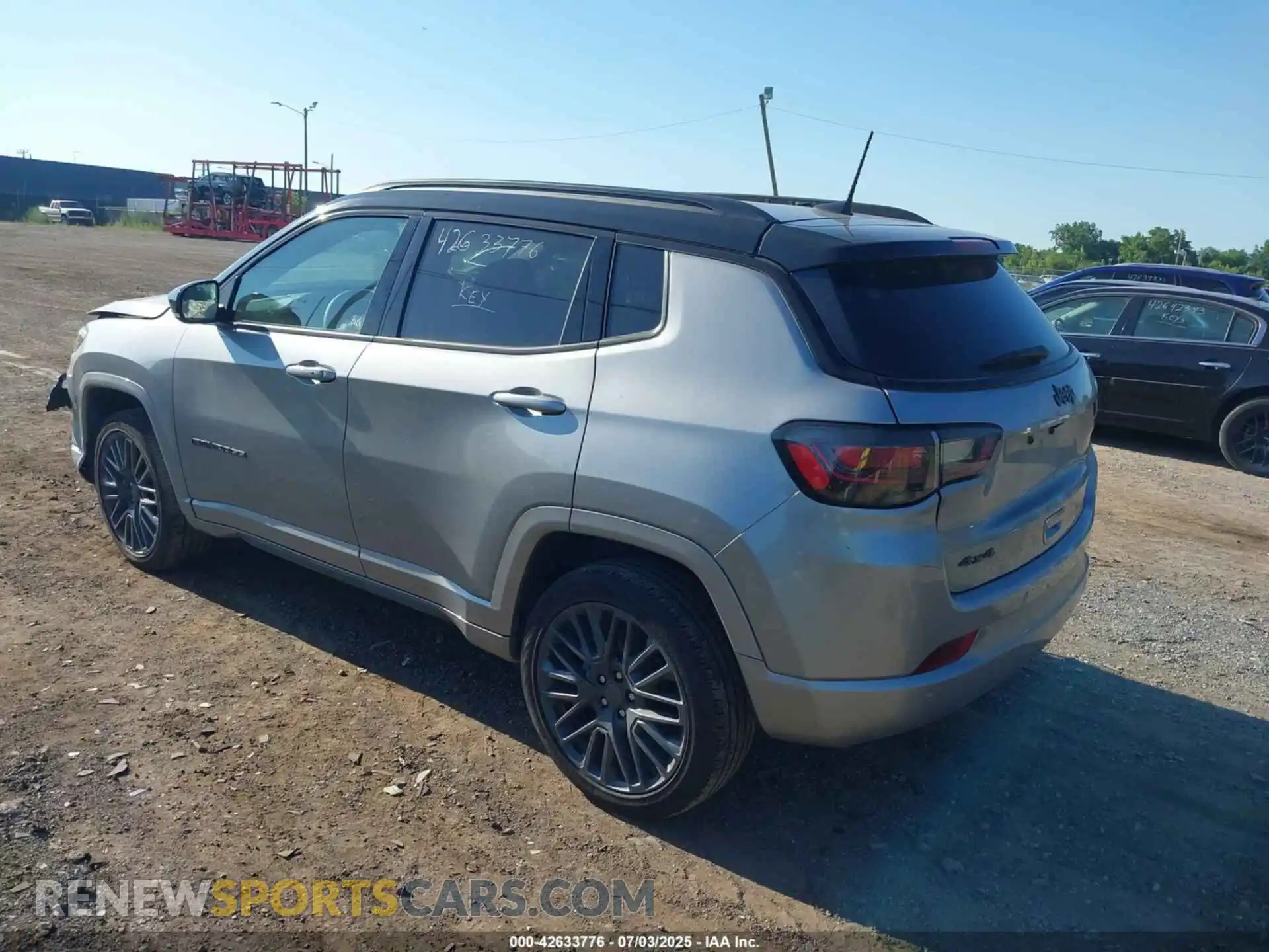 3 Photograph of a damaged car 3C4NJDCN3RT601310 JEEP COMPASS 2024