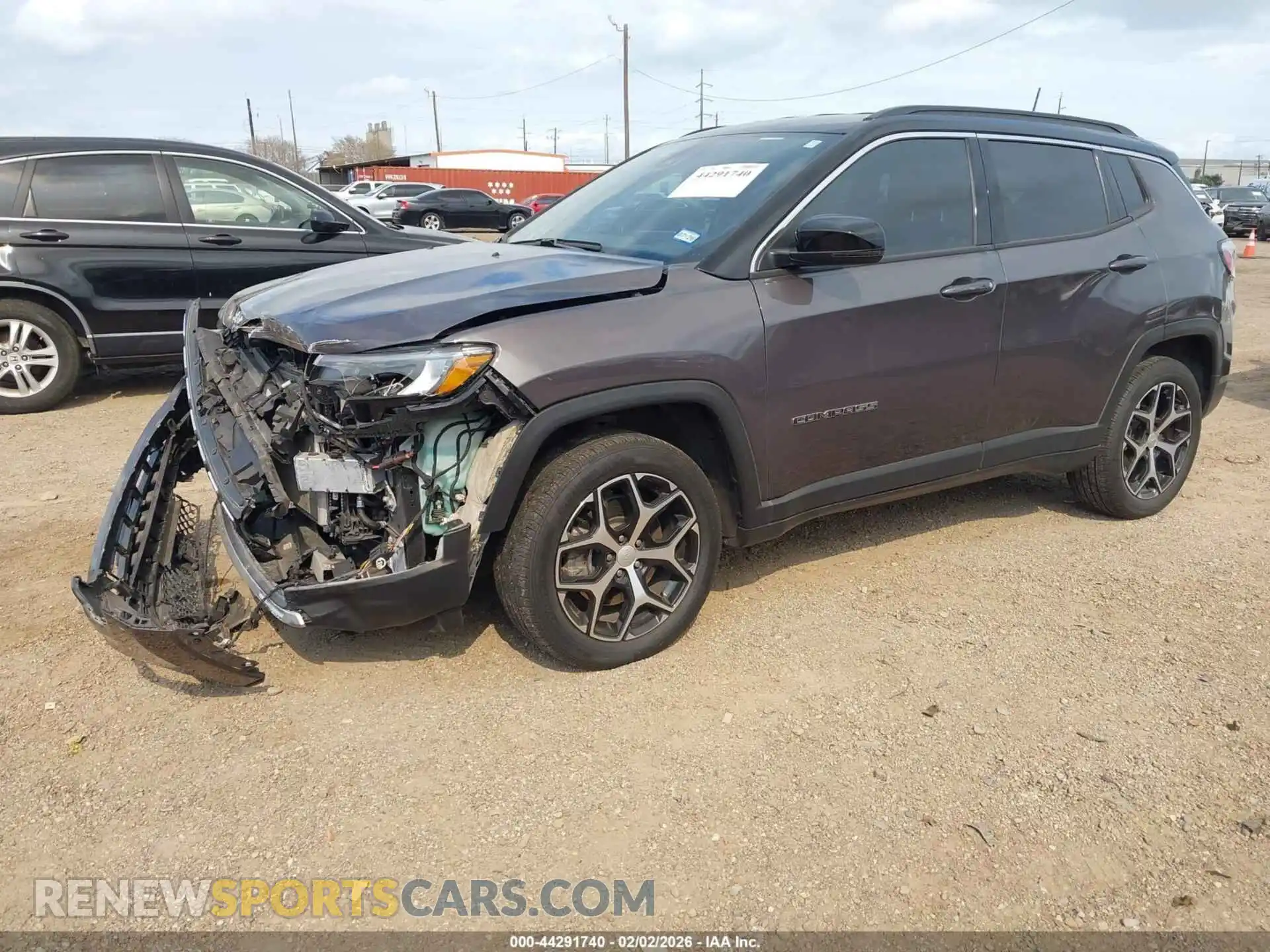 2 Photograph of a damaged car 3C4NJDCN4RT129909 JEEP COMPASS 2024