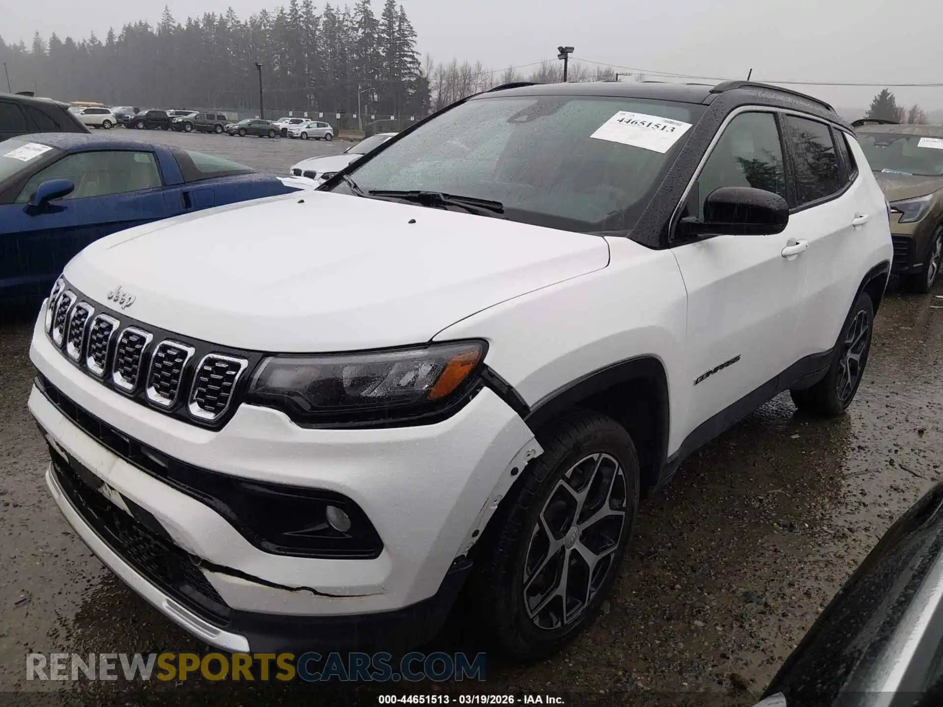 2 Photograph of a damaged car 3C4NJDCN4RT134527 JEEP COMPASS 2024
