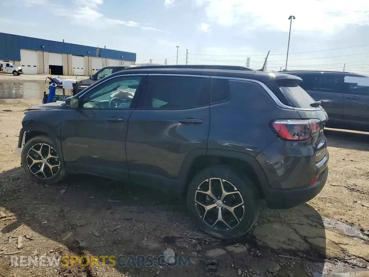 2 fotografías del automóvil dañado 3C4NJDCN4RT151294 JEEP COMPASS 2024
