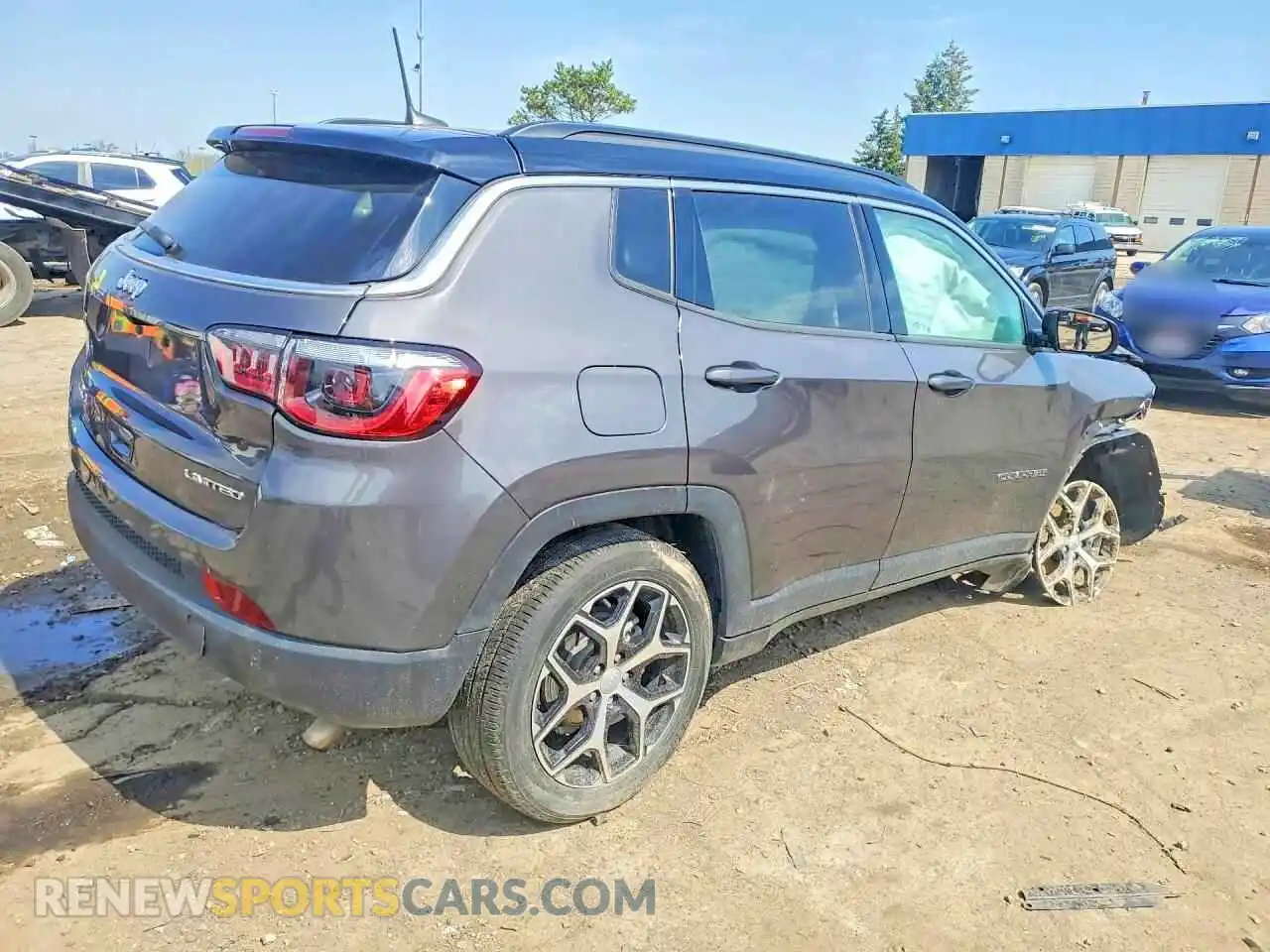 3 fotografías del automóvil dañado 3C4NJDCN4RT151294 JEEP COMPASS 2024