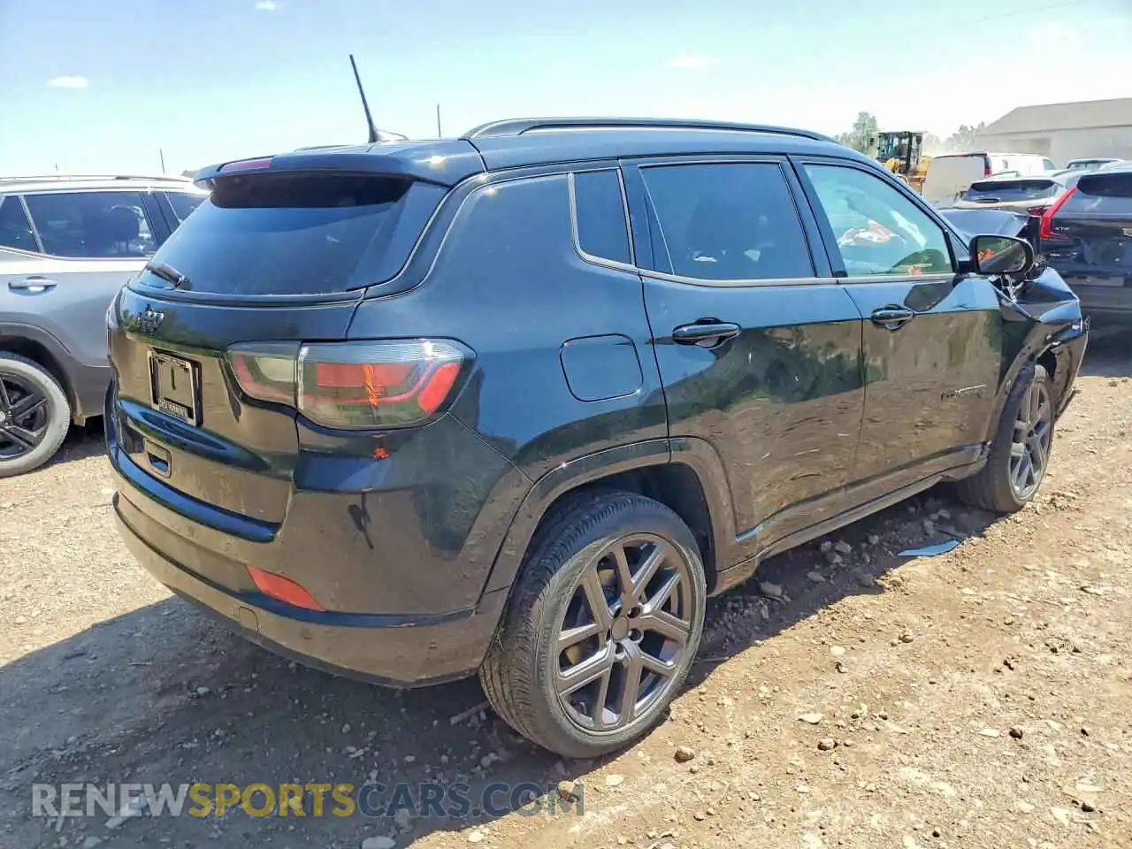 3 fotografías del automóvil dañado 3C4NJDCN4RT162442 JEEP COMPASS 2024