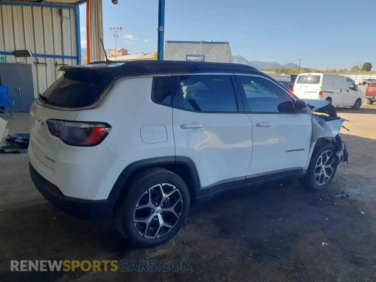 3 Photograph of a damaged car 3C4NJDCN4RT173117 JEEP COMPASS 2024