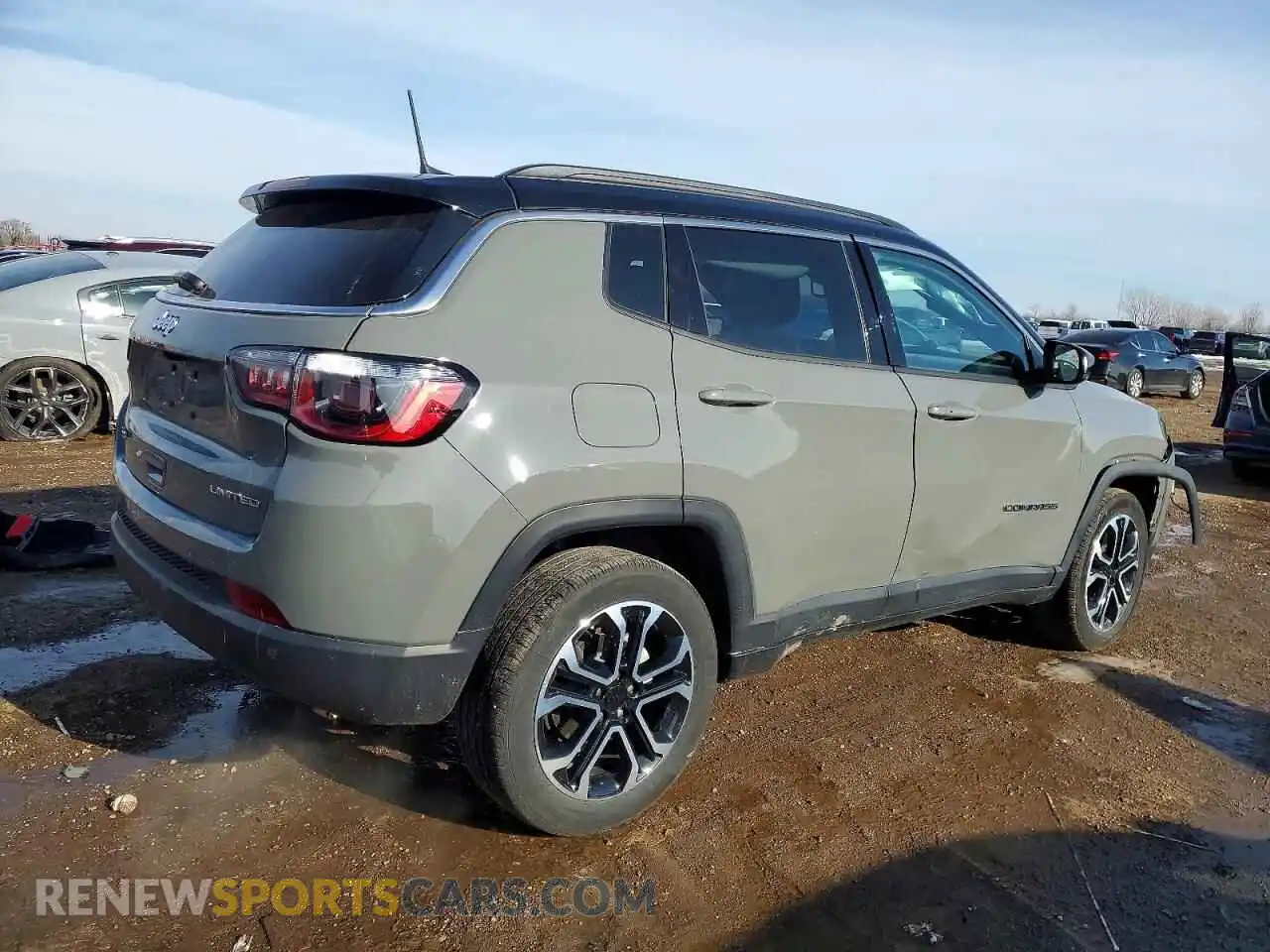 3 Photograph of a damaged car 3C4NJDCN4RT590480 JEEP COMPASS 2024