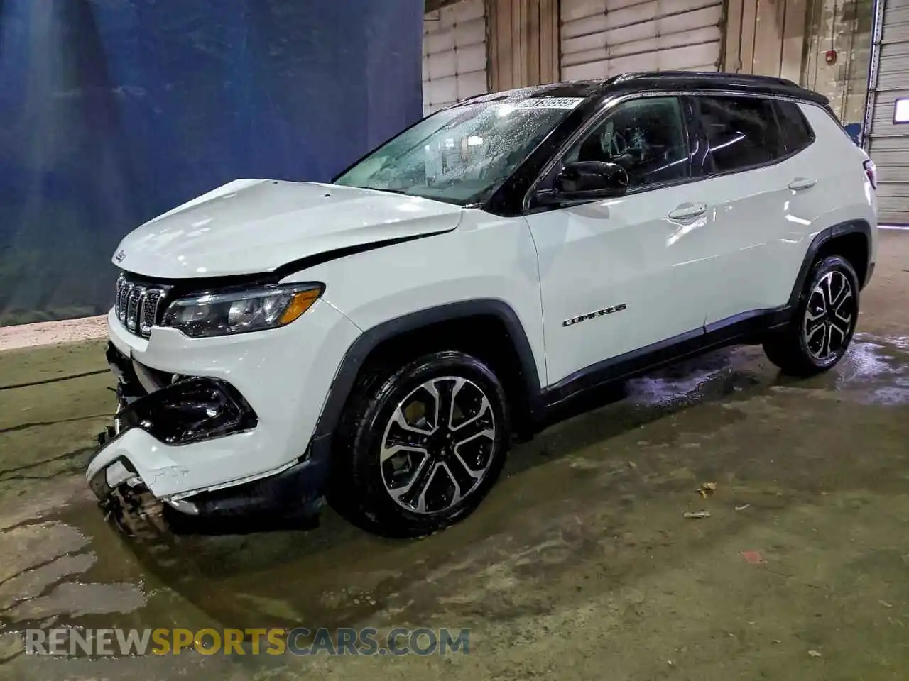 1 Photograph of a damaged car 3C4NJDCN4RT599180 JEEP COMPASS 2024
