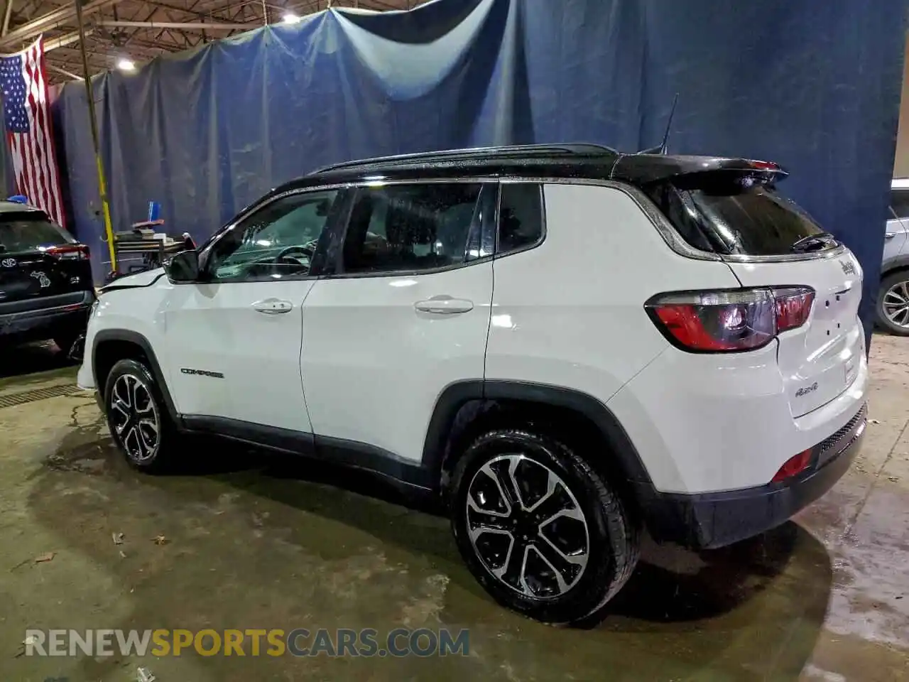 2 Photograph of a damaged car 3C4NJDCN4RT599180 JEEP COMPASS 2024