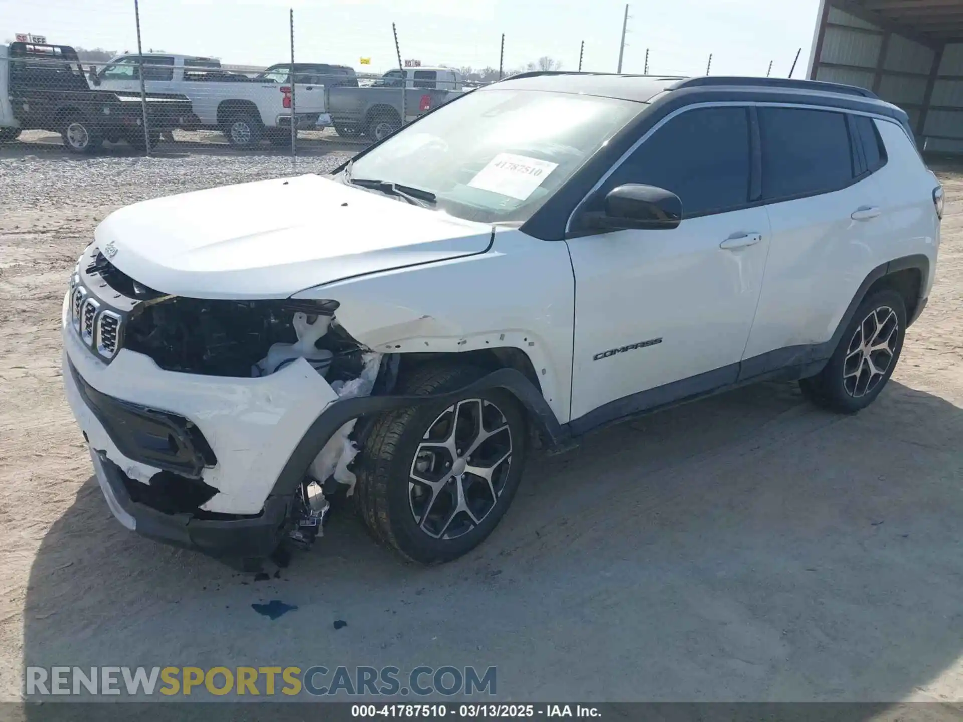 2 Photograph of a damaged car 3C4NJDCN5RT112861 JEEP COMPASS 2024