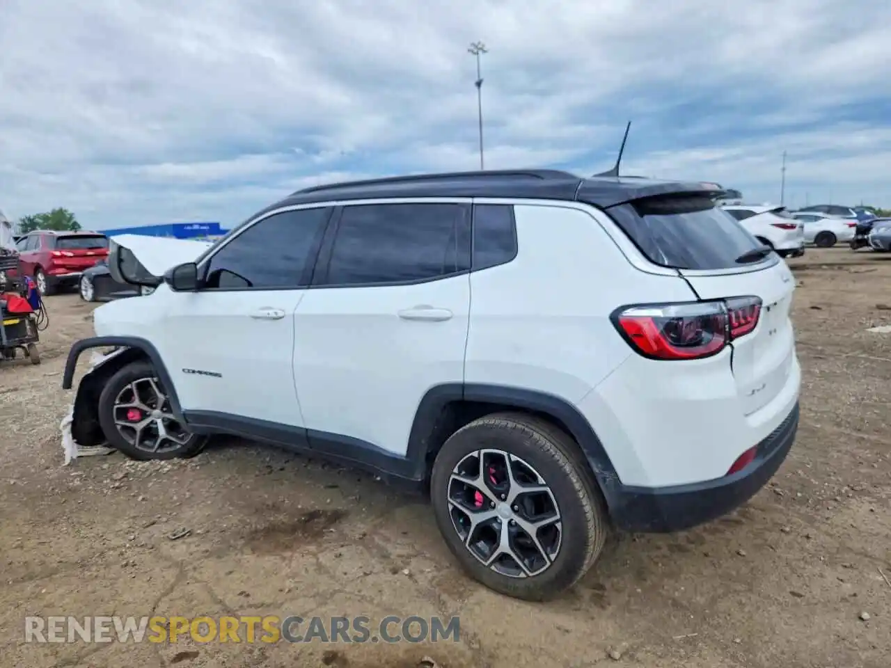 2 Photograph of a damaged car 3C4NJDCN5RT130714 JEEP COMPASS 2024