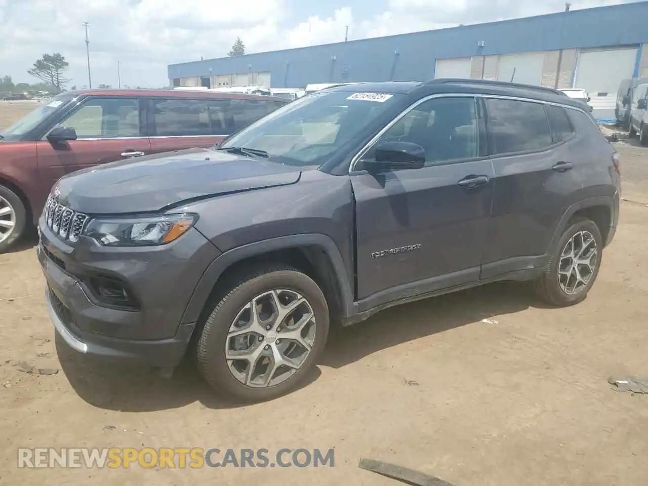1 Photograph of a damaged car 3C4NJDCN5RT139591 JEEP COMPASS 2024