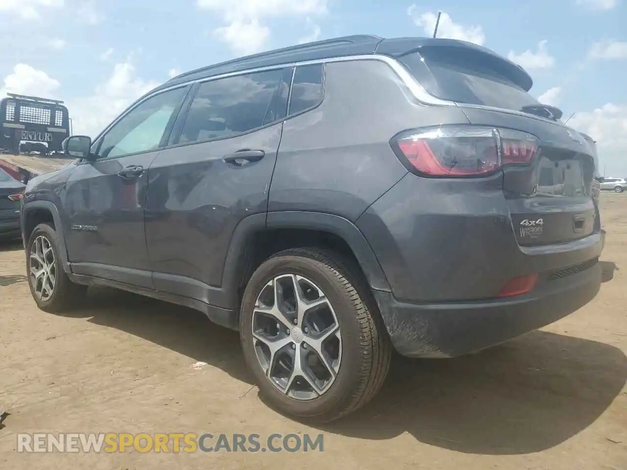 2 Photograph of a damaged car 3C4NJDCN5RT139591 JEEP COMPASS 2024