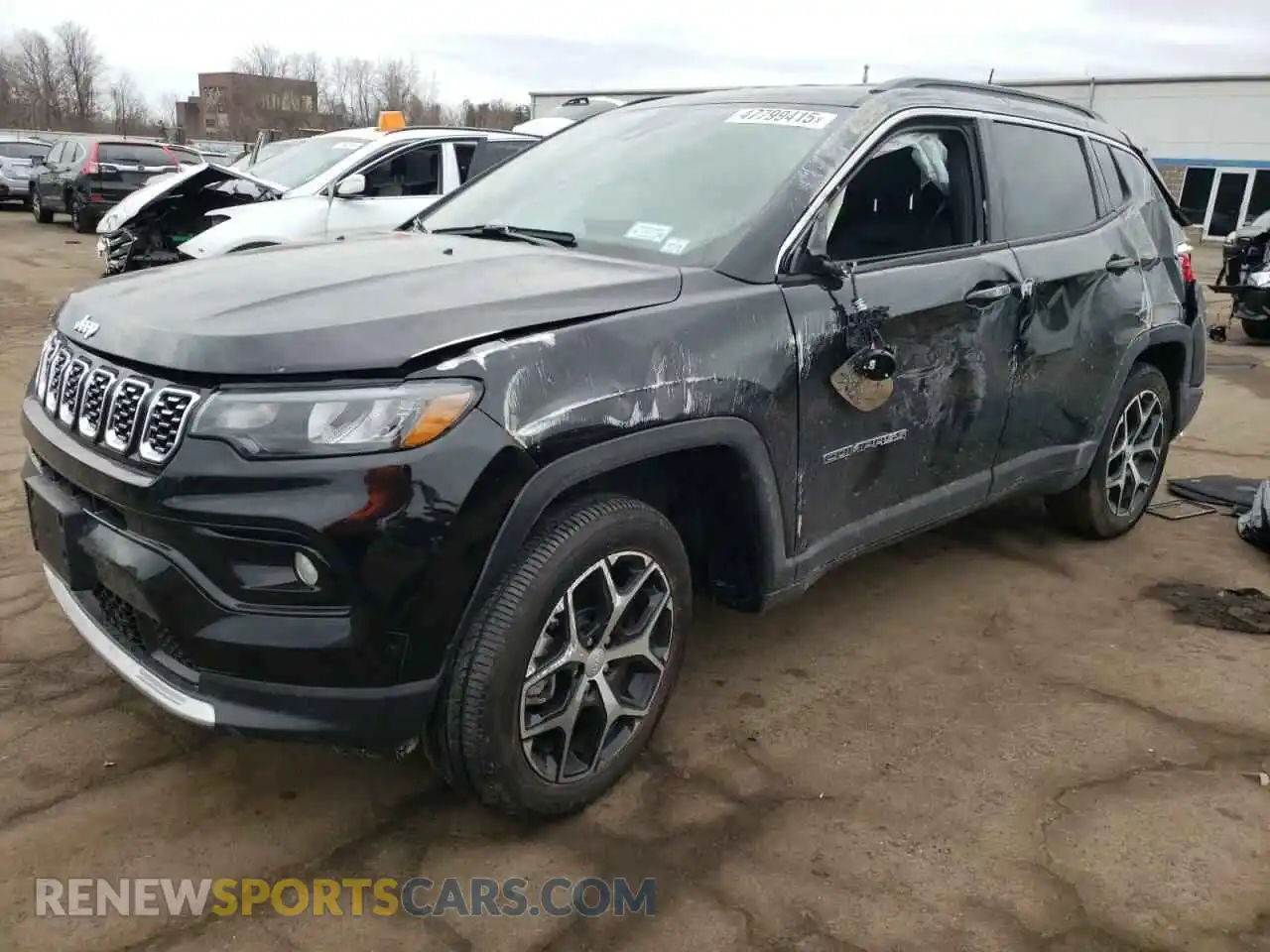 1 Photograph of a damaged car 3C4NJDCN5RT146248 JEEP COMPASS 2024