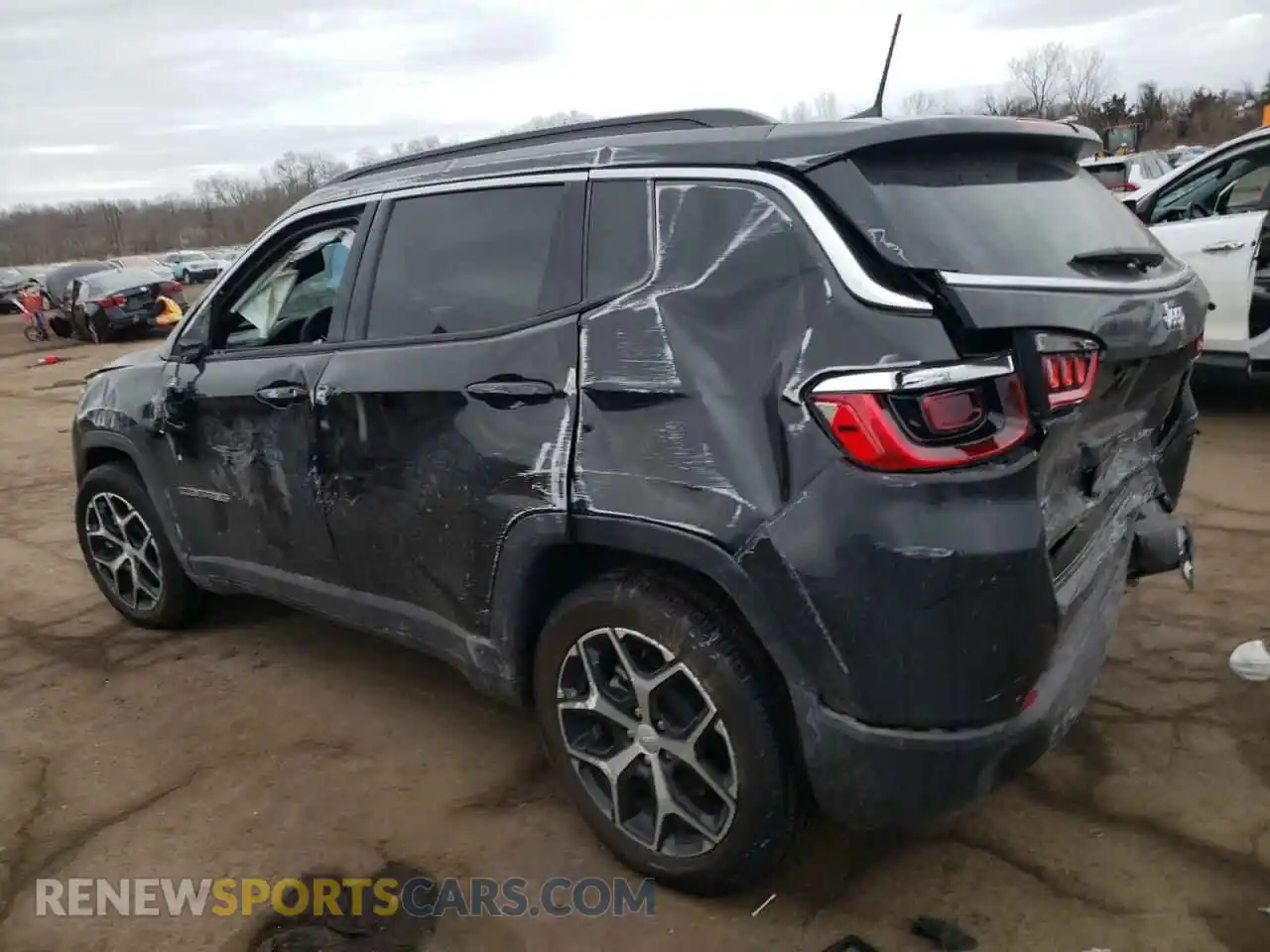 2 Photograph of a damaged car 3C4NJDCN5RT146248 JEEP COMPASS 2024