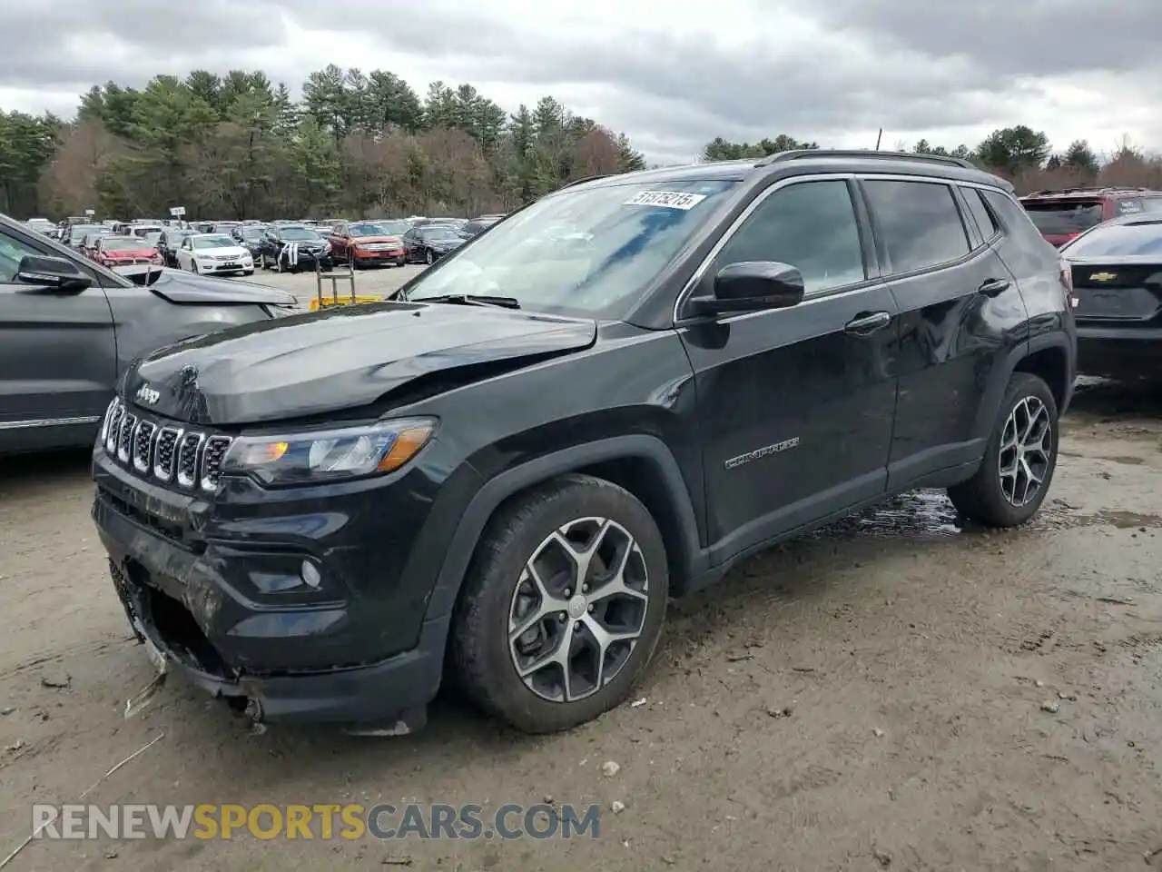 1 Photograph of a damaged car 3C4NJDCN5RT162868 JEEP COMPASS 2024