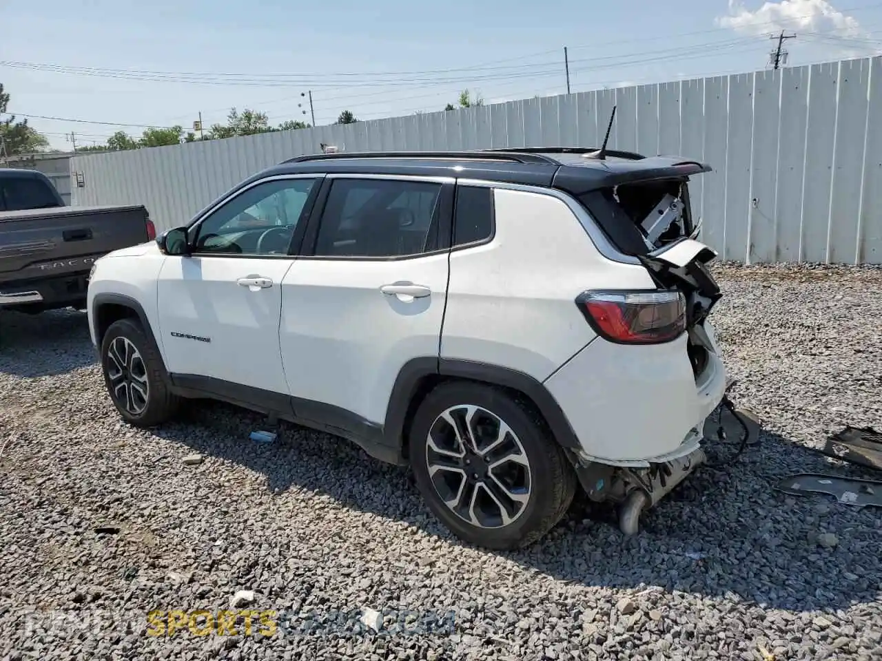 2 Photograph of a damaged car 3C4NJDCN5RT585014 JEEP COMPASS 2024