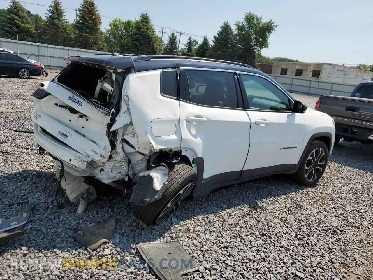 3 Photograph of a damaged car 3C4NJDCN5RT585014 JEEP COMPASS 2024