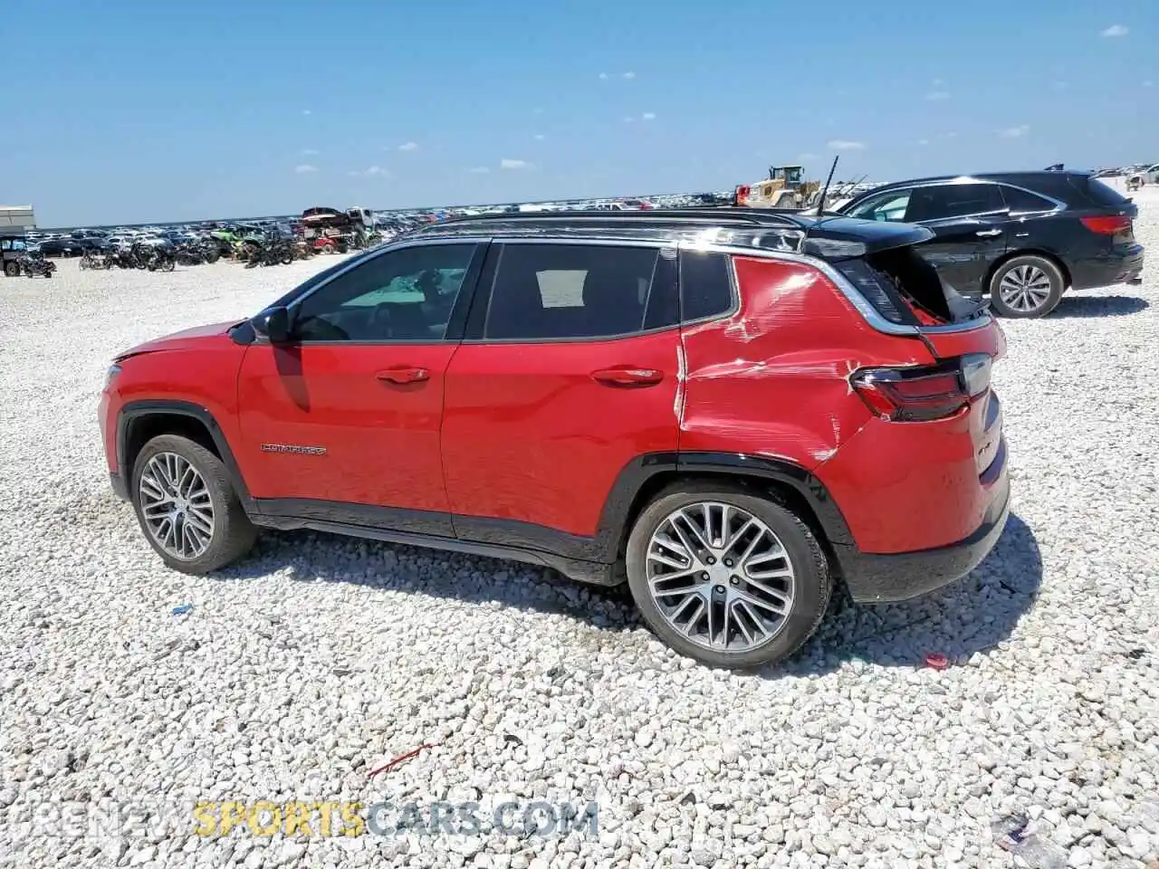 2 Photograph of a damaged car 3C4NJDCN5RT585627 JEEP COMPASS 2024