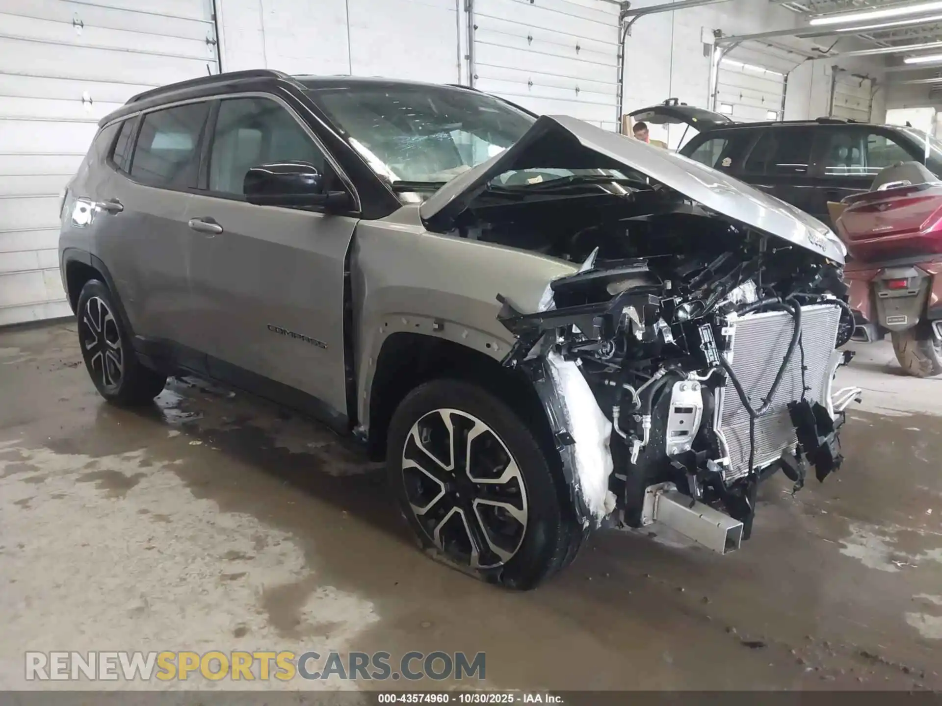 1 Photograph of a damaged car 3C4NJDCN5RT593940 JEEP COMPASS 2024