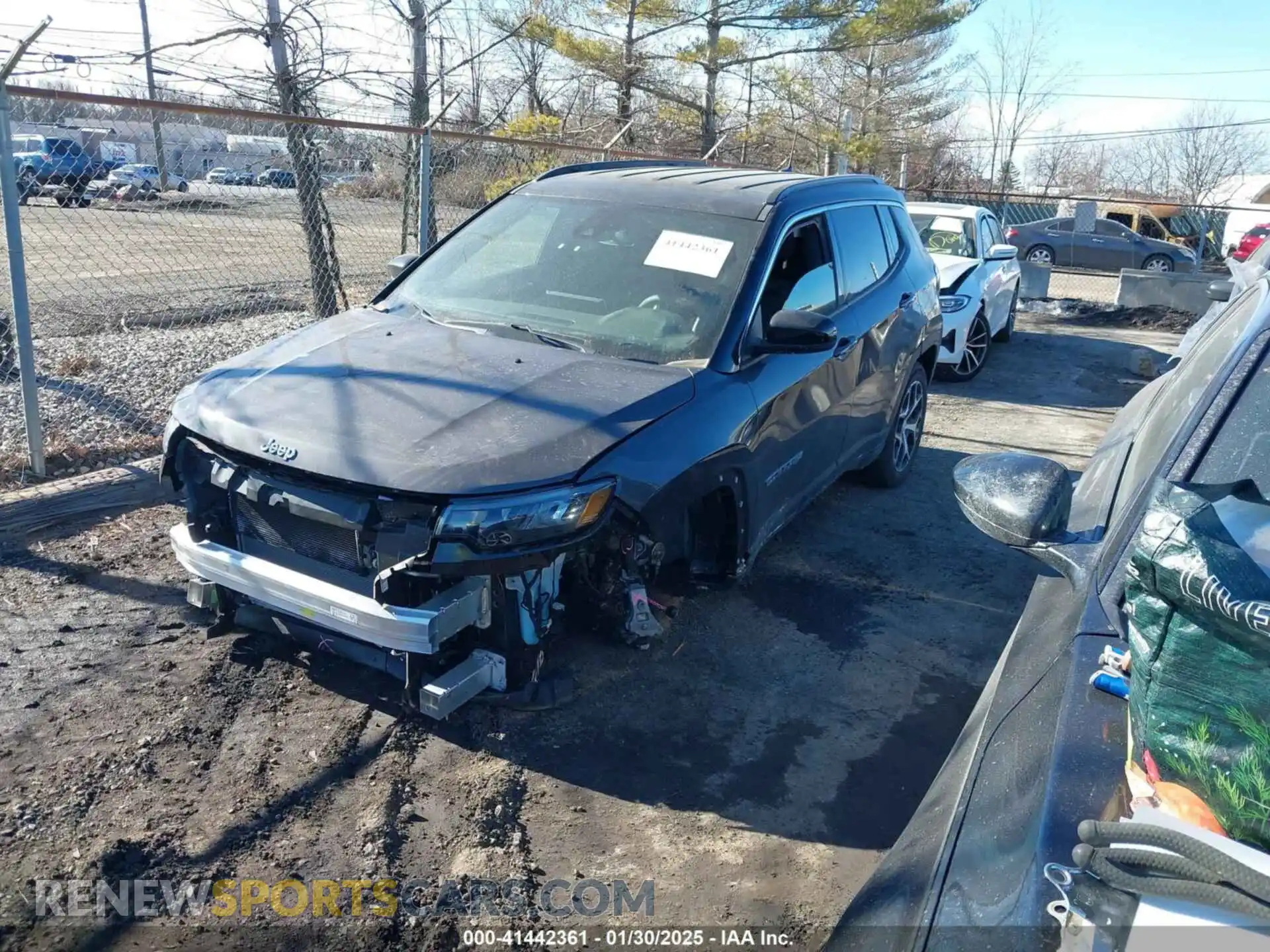 2 Photograph of a damaged car 3C4NJDCN6RT146226 JEEP COMPASS 2024