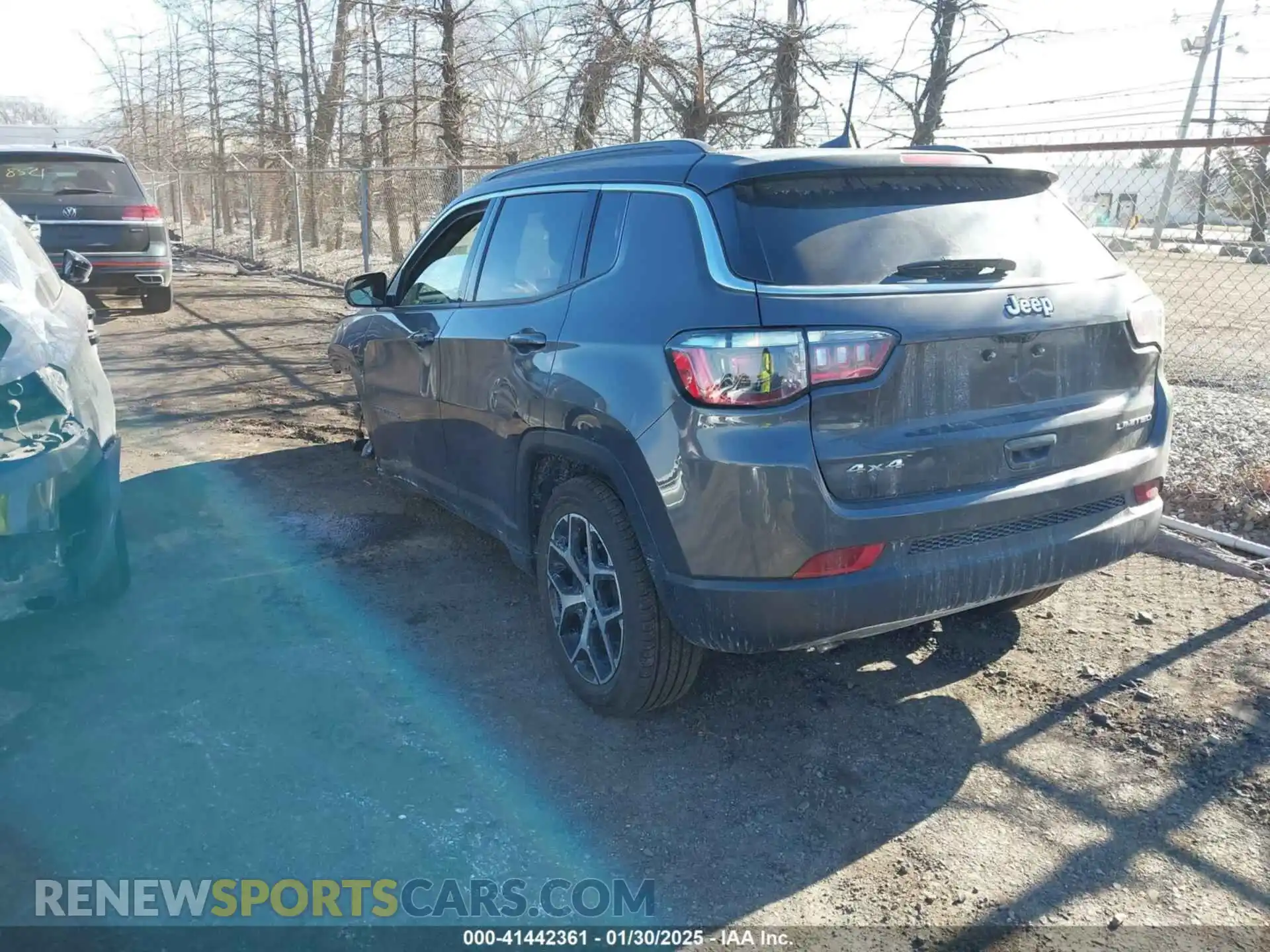 3 Photograph of a damaged car 3C4NJDCN6RT146226 JEEP COMPASS 2024