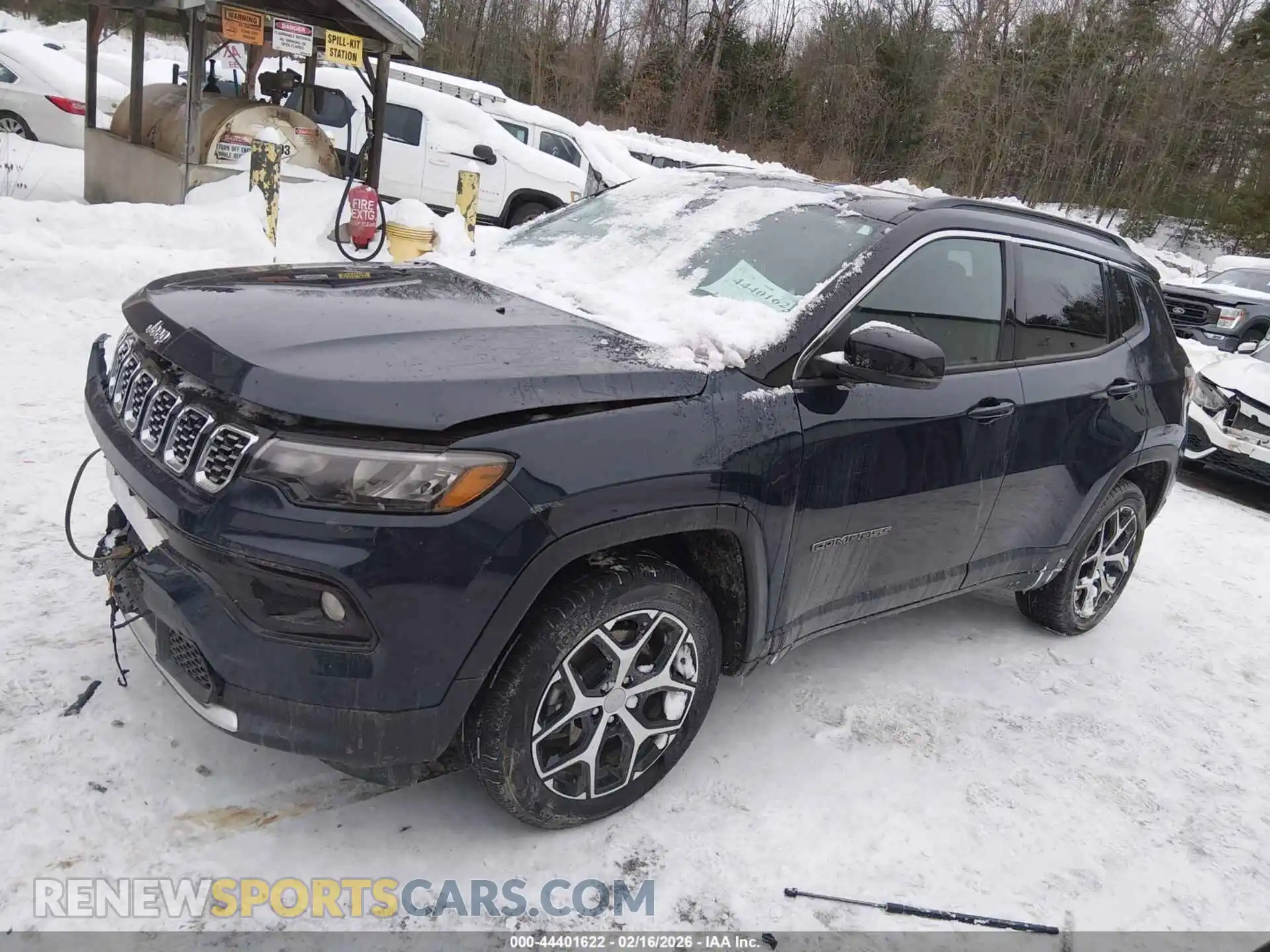 2 Photograph of a damaged car 3C4NJDCN6RT174432 JEEP COMPASS 2024