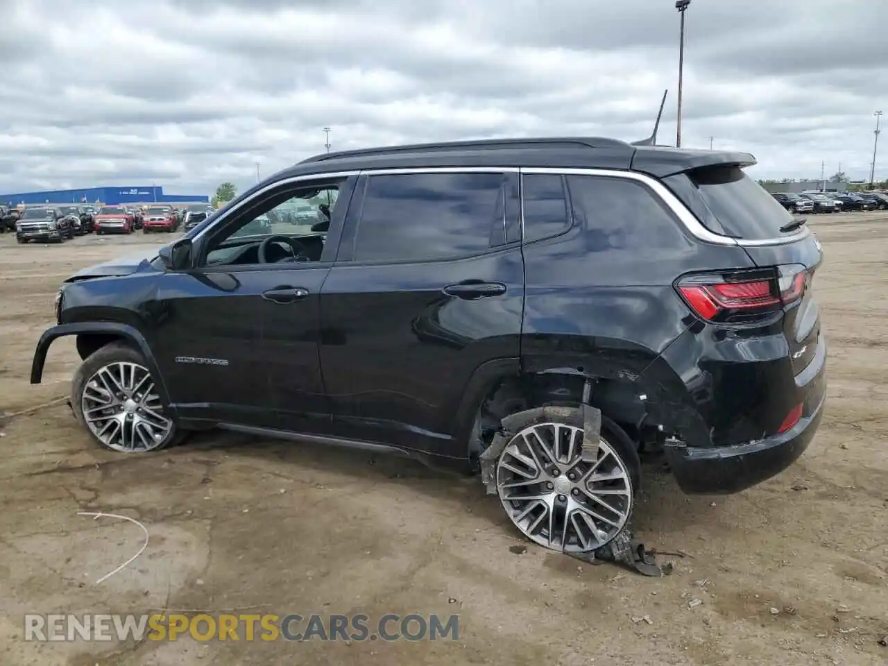 2 Photograph of a damaged car 3C4NJDCN6RT580291 JEEP COMPASS 2024