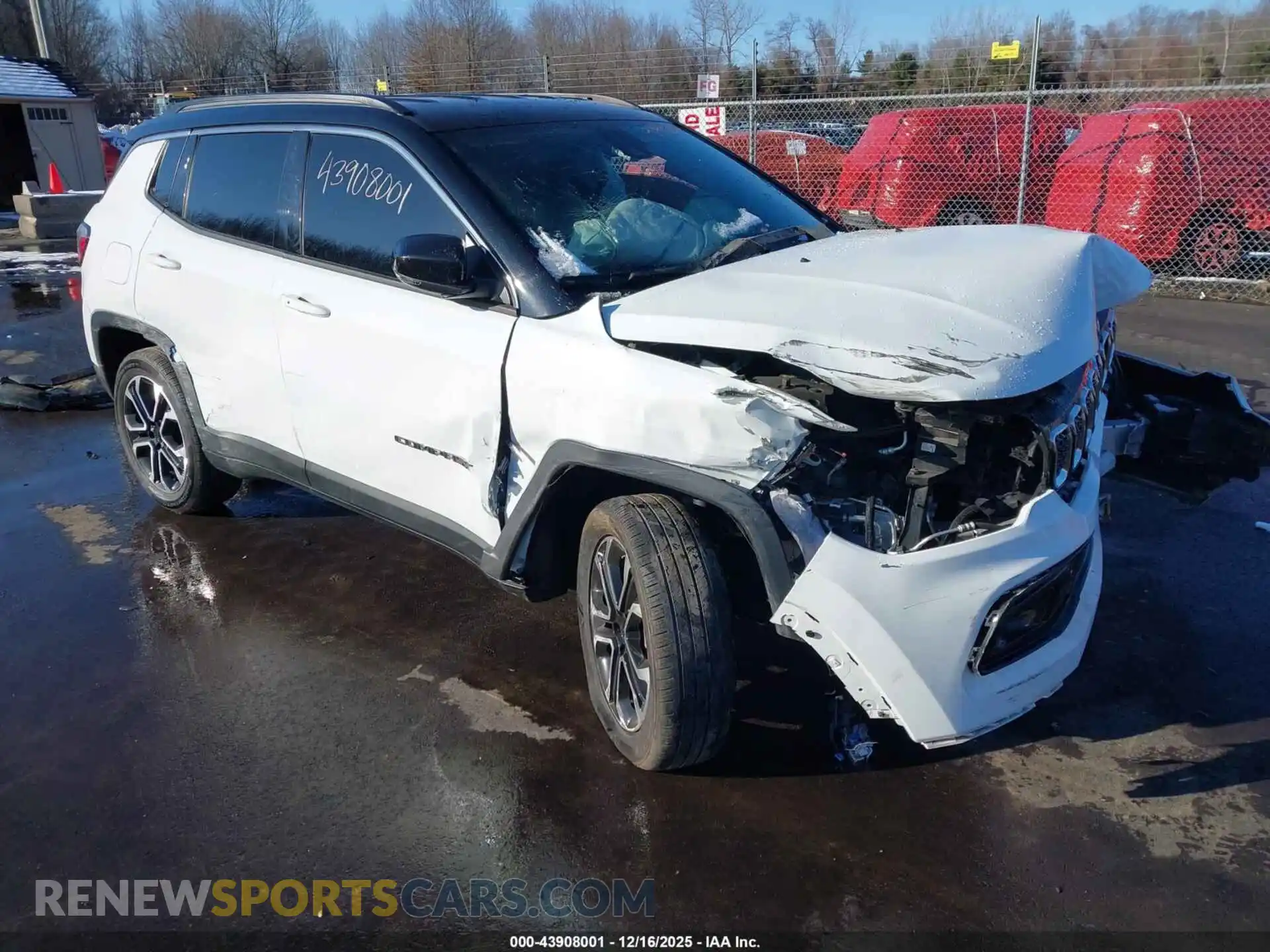 1 Photograph of a damaged car 3C4NJDCN6RT594949 JEEP COMPASS 2024