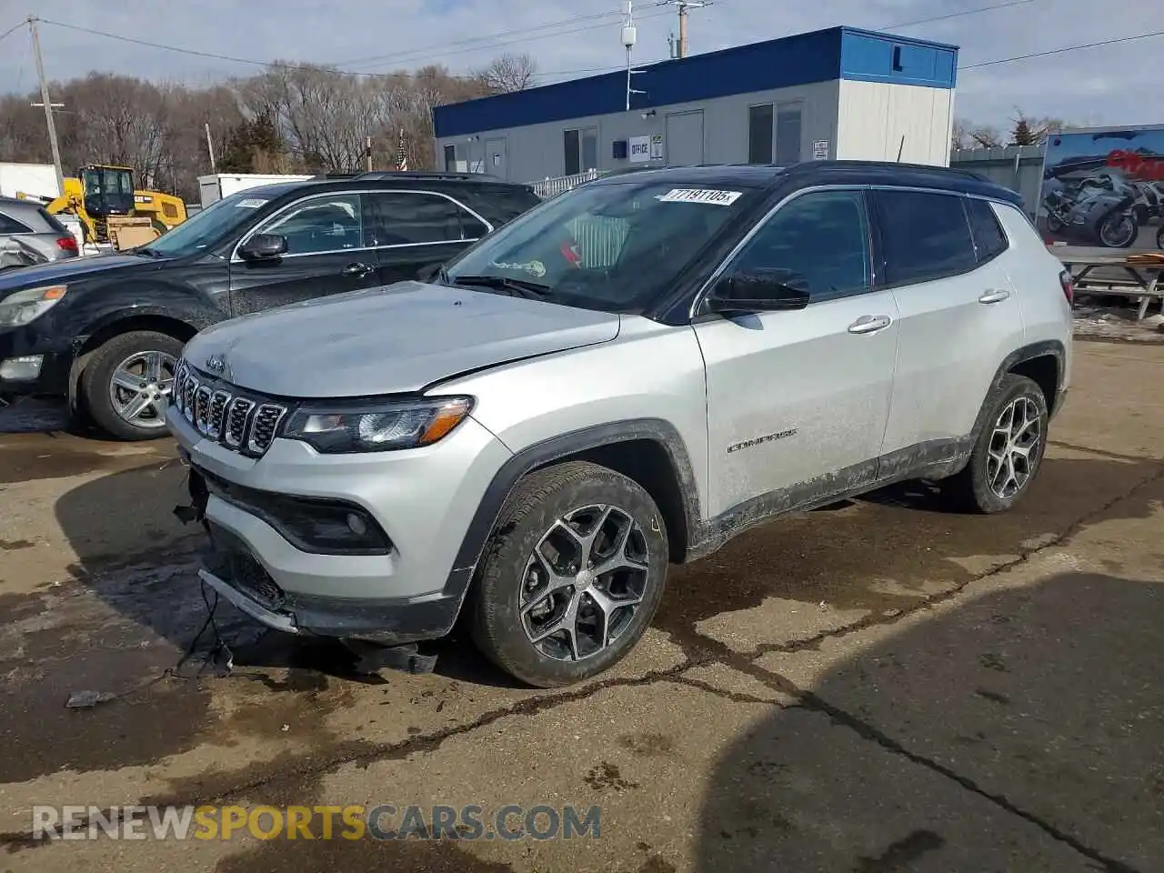 1 Photograph of a damaged car 3C4NJDCN7RT131637 JEEP COMPASS 2024