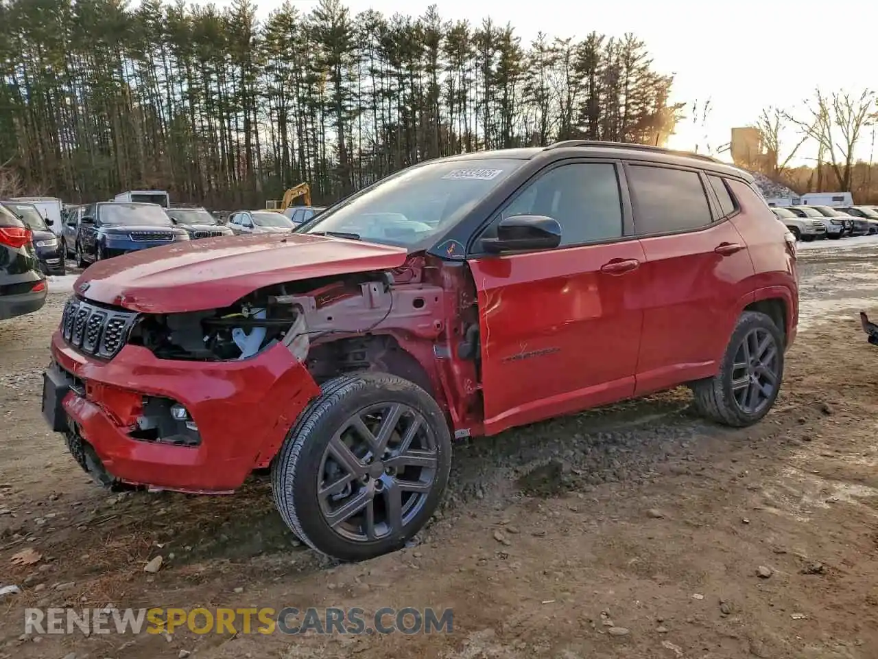 1 Photograph of a damaged car 3C4NJDCN7RT169742 JEEP COMPASS 2024