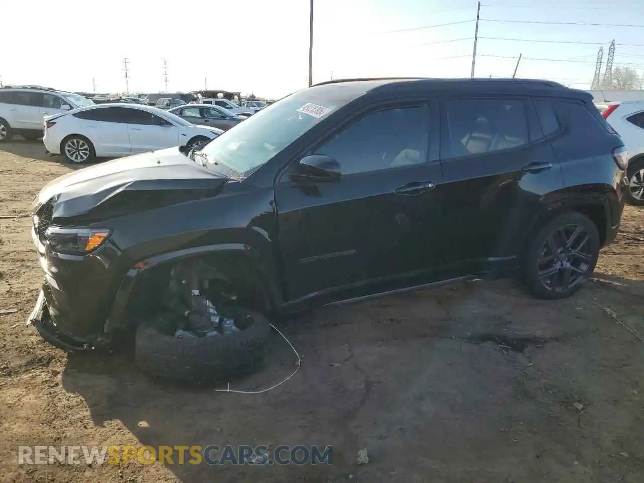 1 fotografías del automóvil dañado 3C4NJDCN8RT104365 JEEP COMPASS 2024
