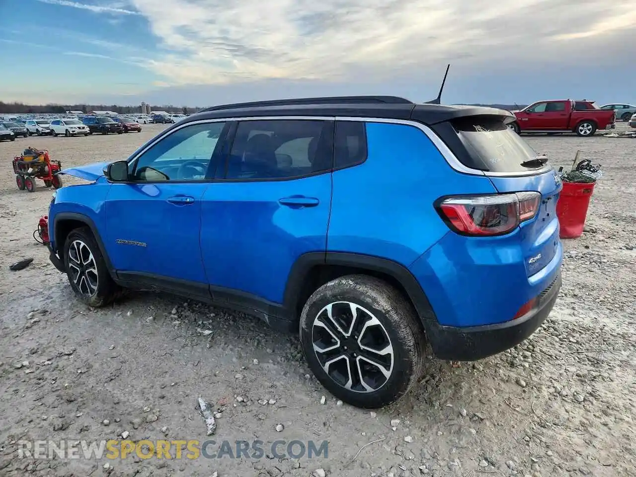 2 Photograph of a damaged car 3C4NJDCN8RT108609 JEEP COMPASS 2024
