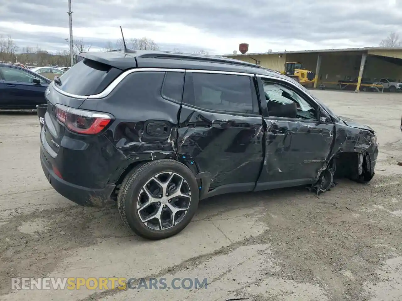 3 Photograph of a damaged car 3C4NJDCN8RT166610 JEEP COMPASS 2024