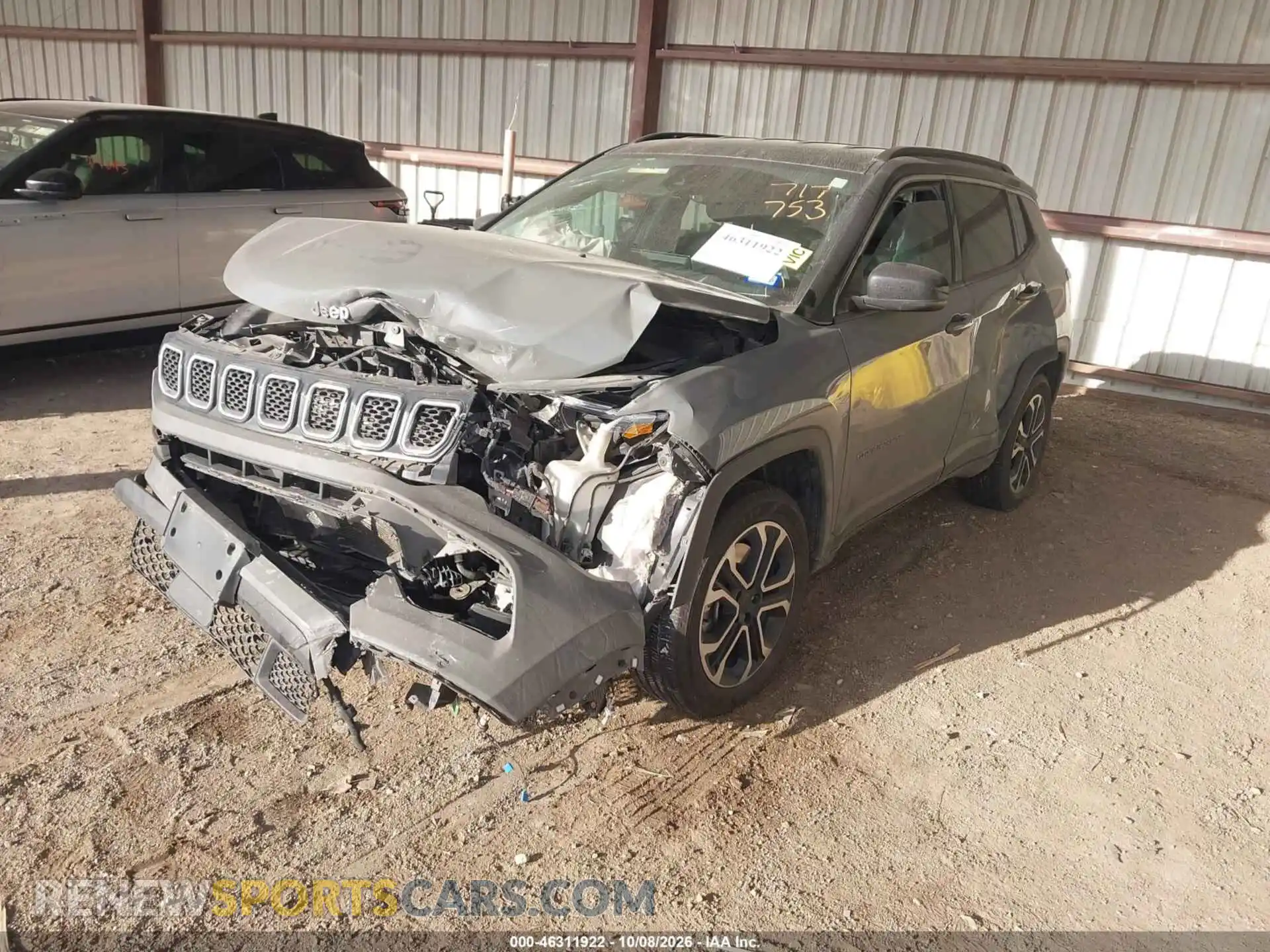 2 fotografías del automóvil dañado 3C4NJDCN8RT589929 JEEP COMPASS 2024