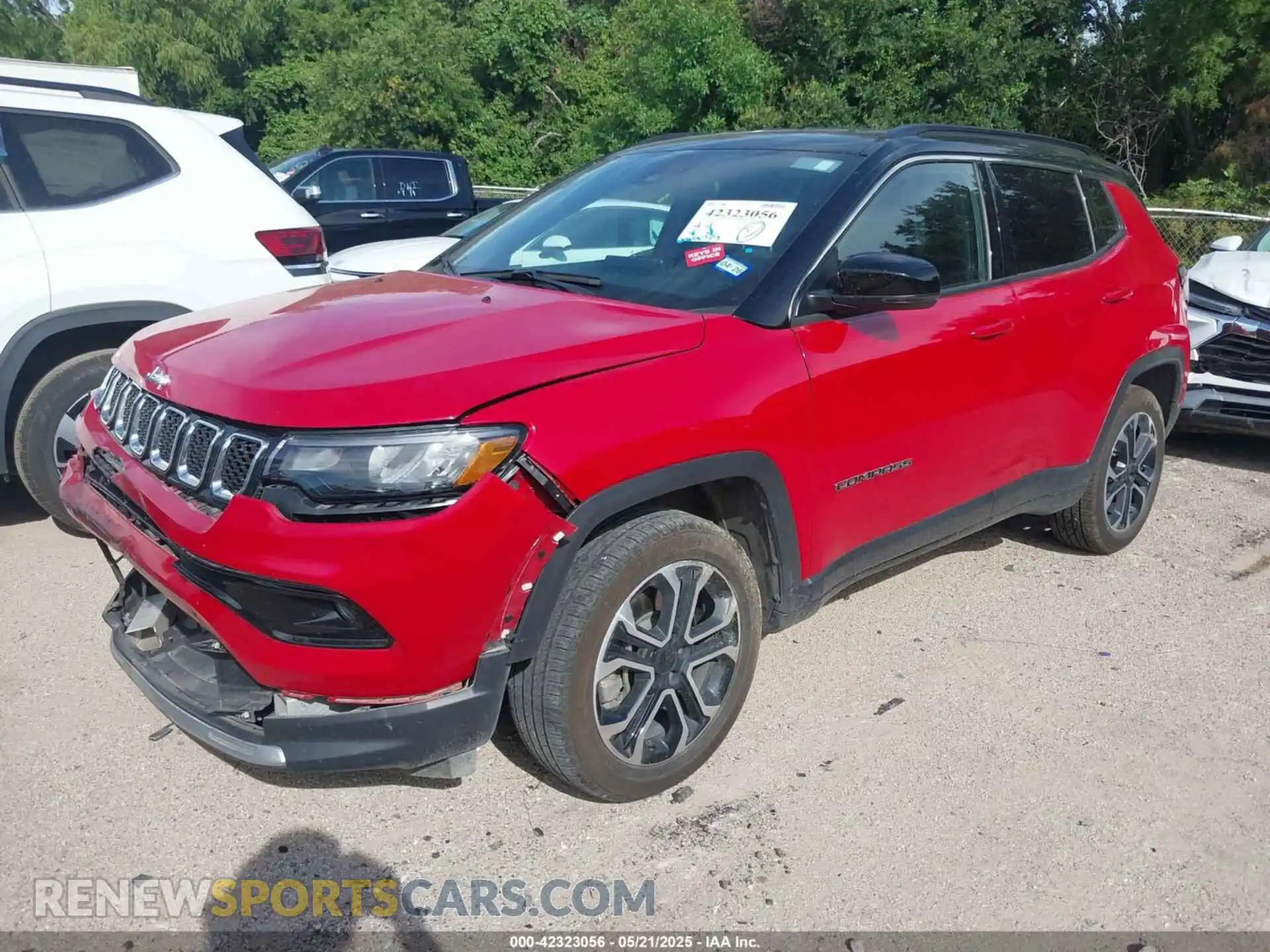 2 fotografías del automóvil dañado 3C4NJDCN8RT595360 JEEP COMPASS 2024