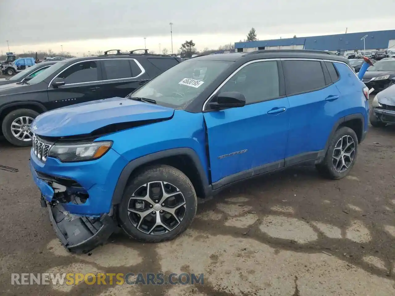 1 Photograph of a damaged car 3C4NJDCN9RT112510 JEEP COMPASS 2024